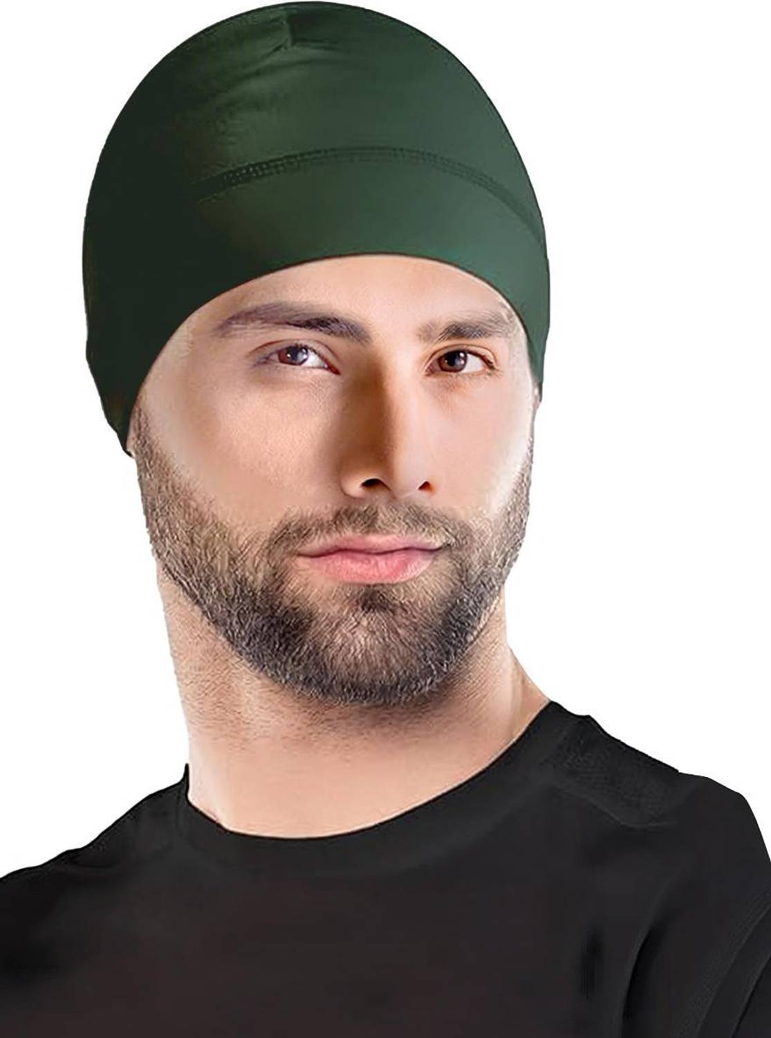 Bismaadh Skull Cap Helmet Liner & Running Beanie for Men, Winter Running Hat,