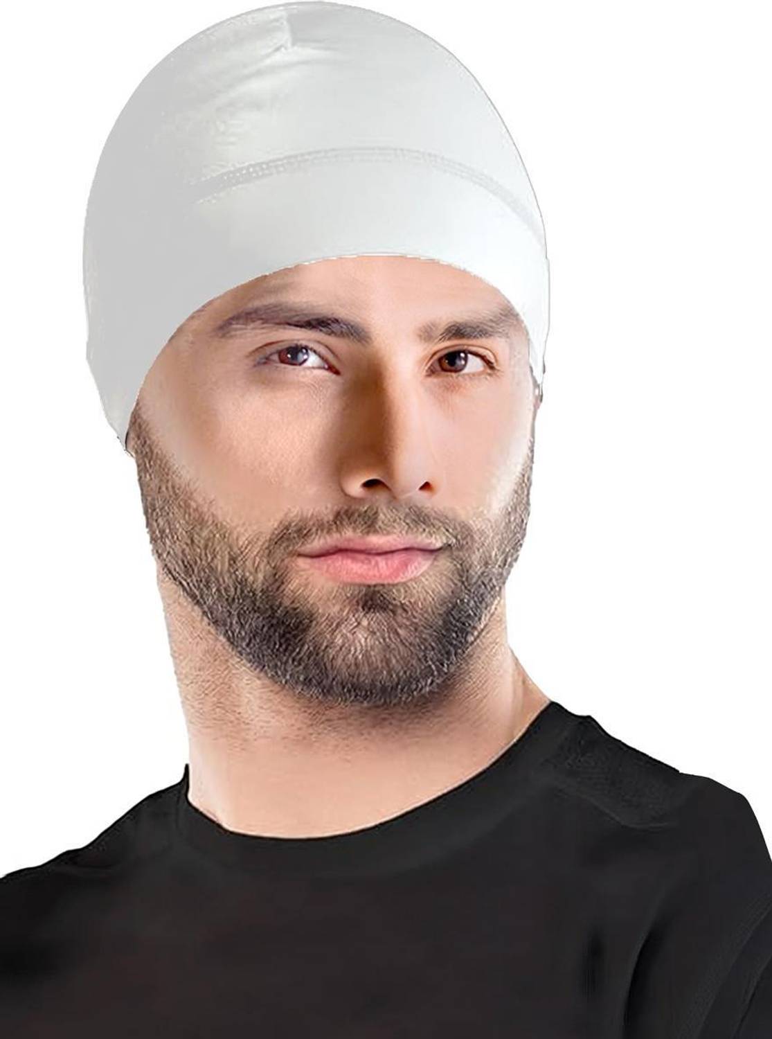 Bismaadh Skull Cap Helmet Liner & Running Beanie for Men, Winter Running Hat,