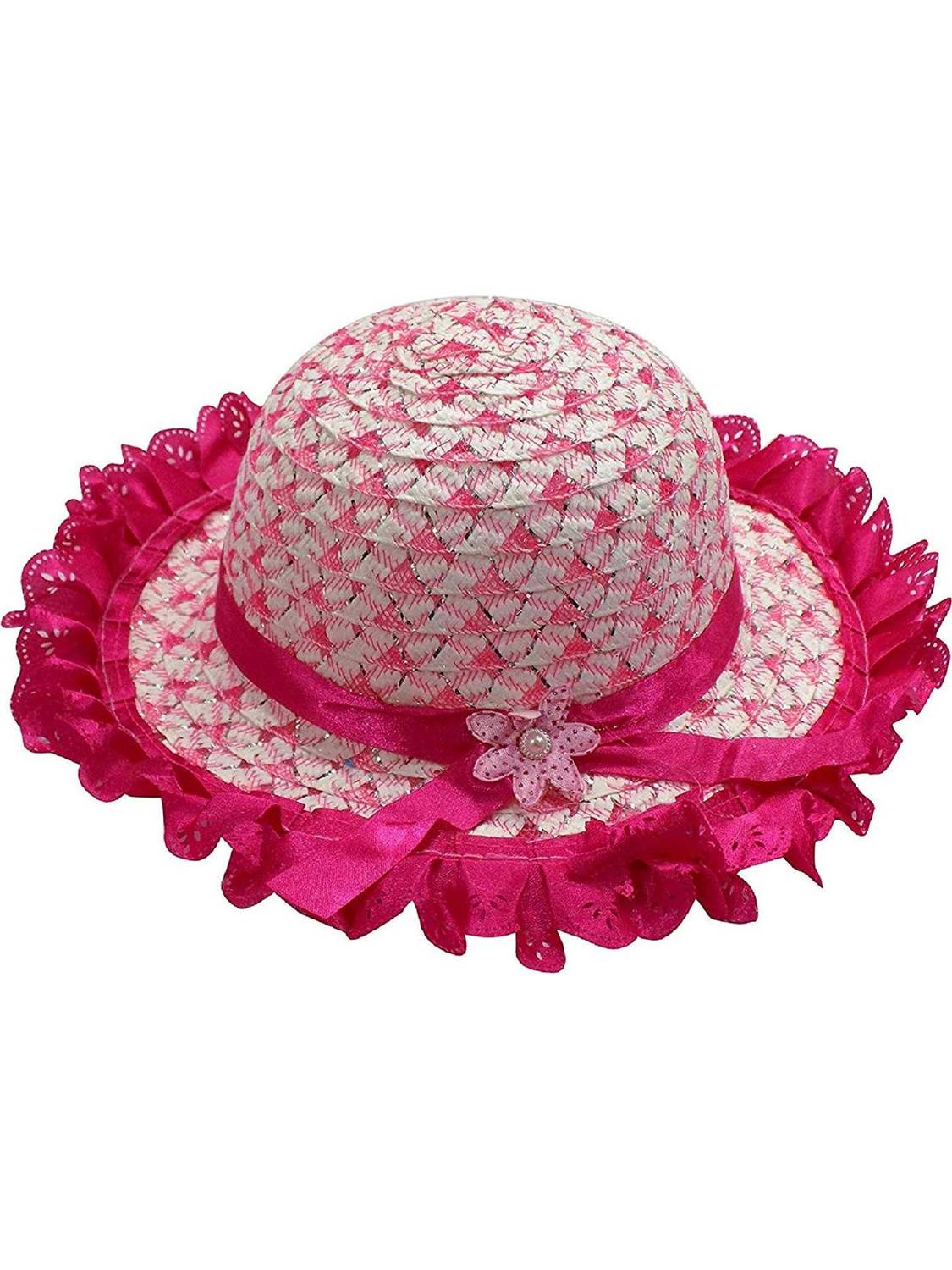Bueno Baby Girls Summer Long Brim Hats