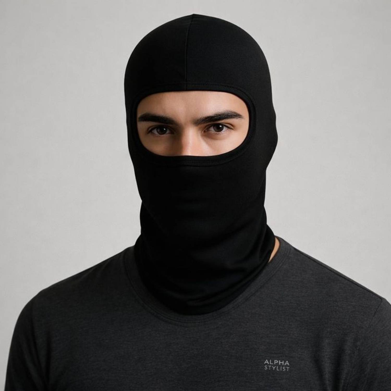 ALPHA STYLIST Balaclava Face Mask for Riders– Full Face Cover for Biking, Cycling & Wear with Riding Gloves