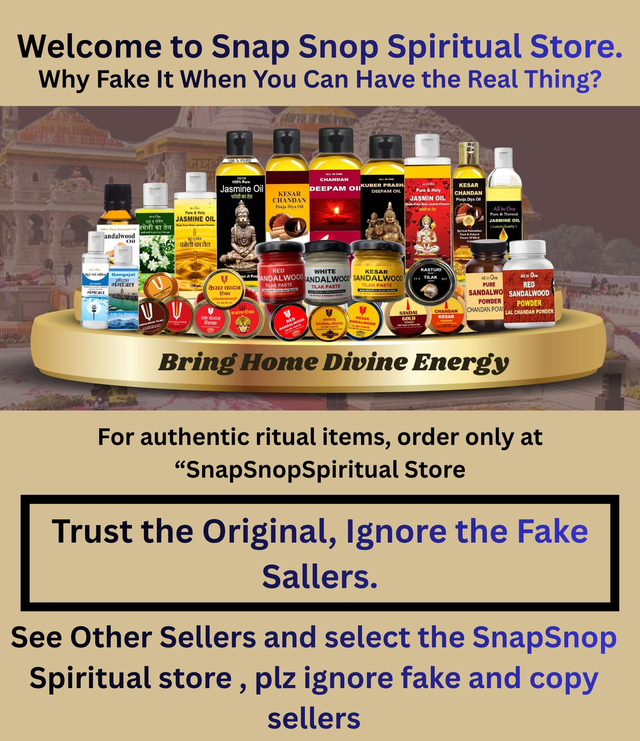 Image of Snap Snop Premium Kesar Paste Tilak 8G, Ready to use Made with Pure Saffron.