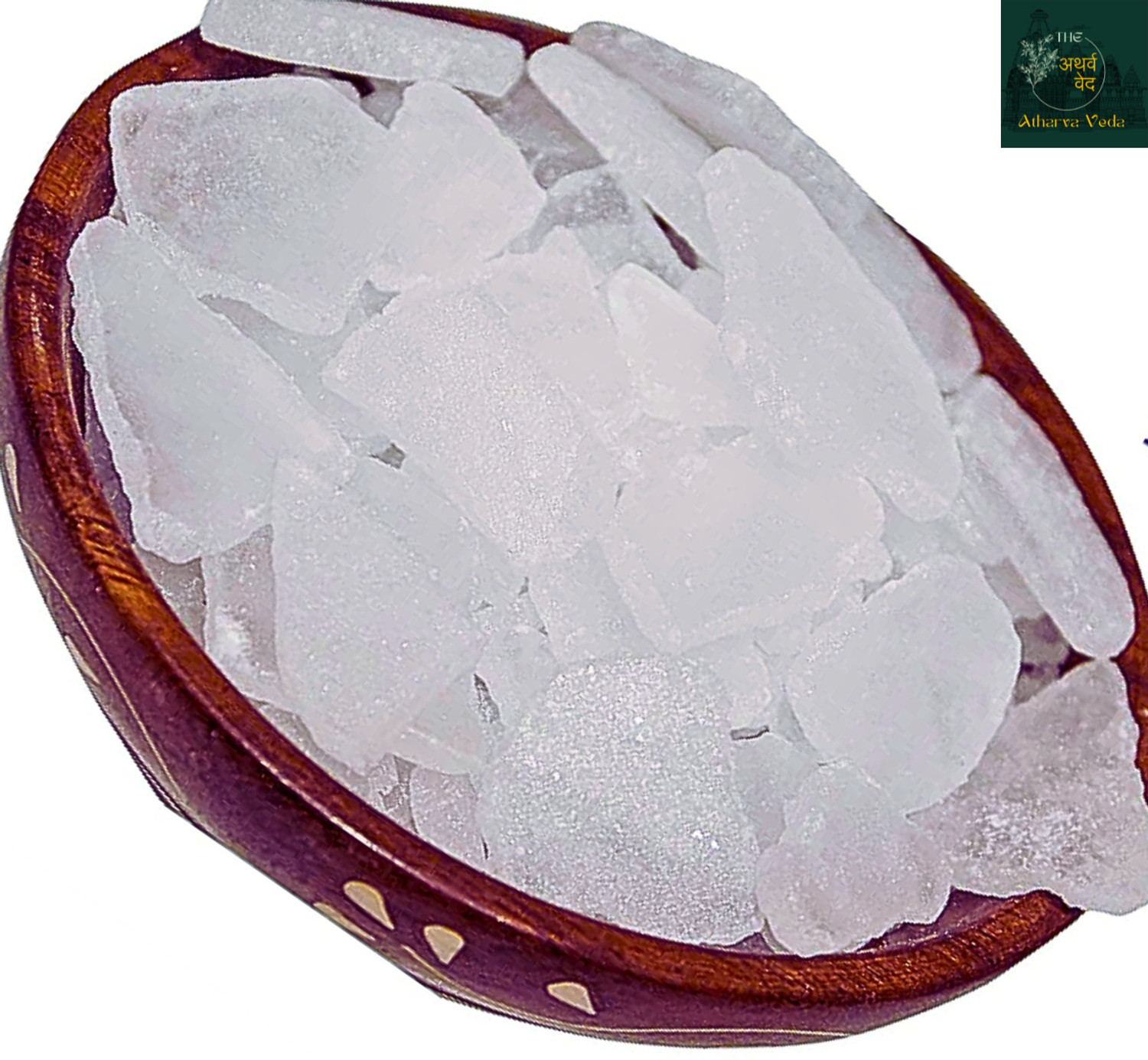 Image of The Atharva-veda Purest Bhimseni Camphor, 100% Original Organic Bhimseni Kapoor, PACHA KARPUR 1Kg