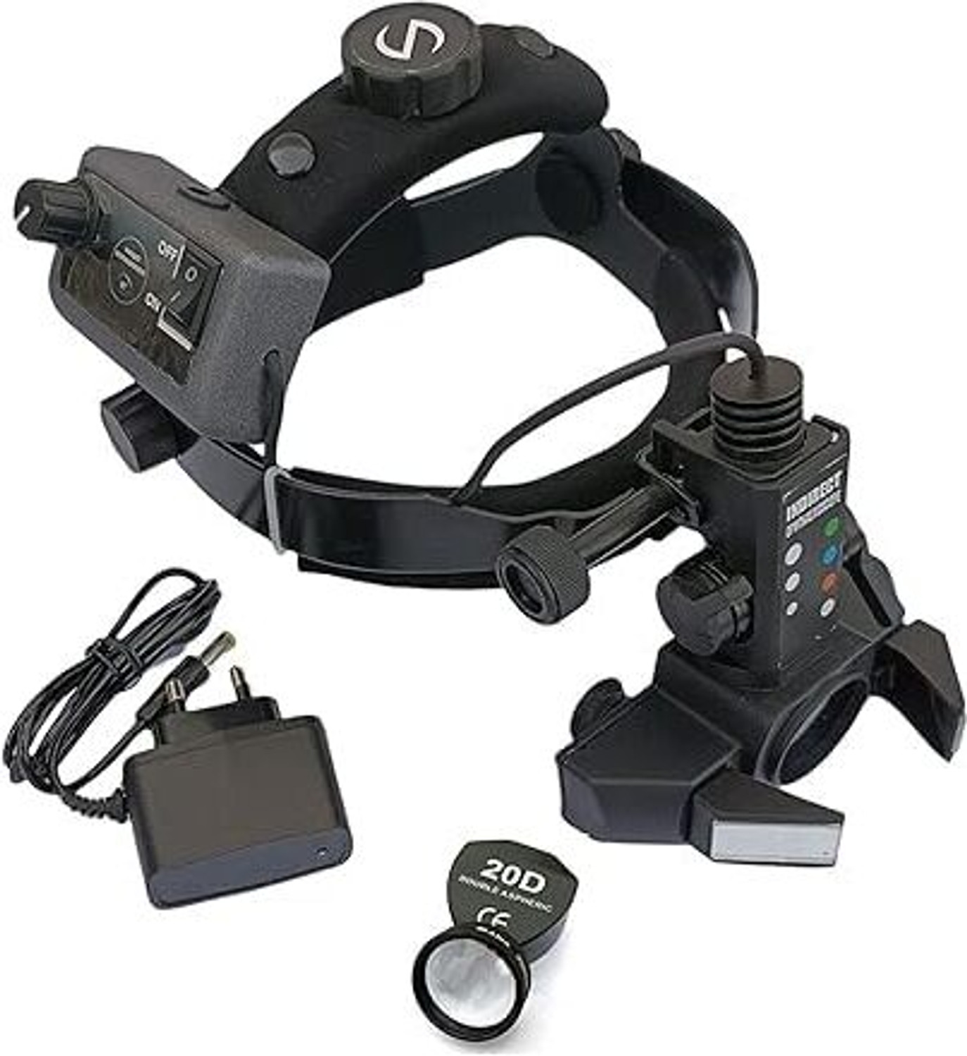 Image of BLSCOPE Indian Binocular Indirect Ophthalmoscope With 20D - (Pack of 1) Standard Zoom Lens