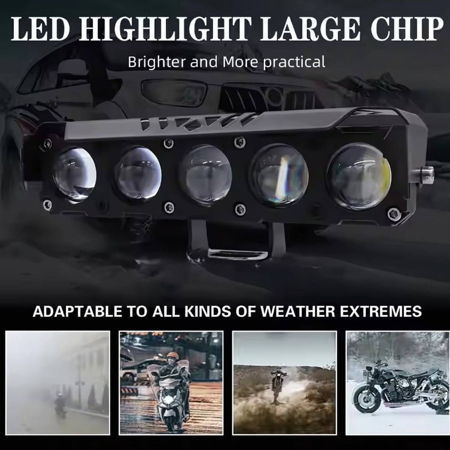 automunk LED Fog Light for Bike - Image 5