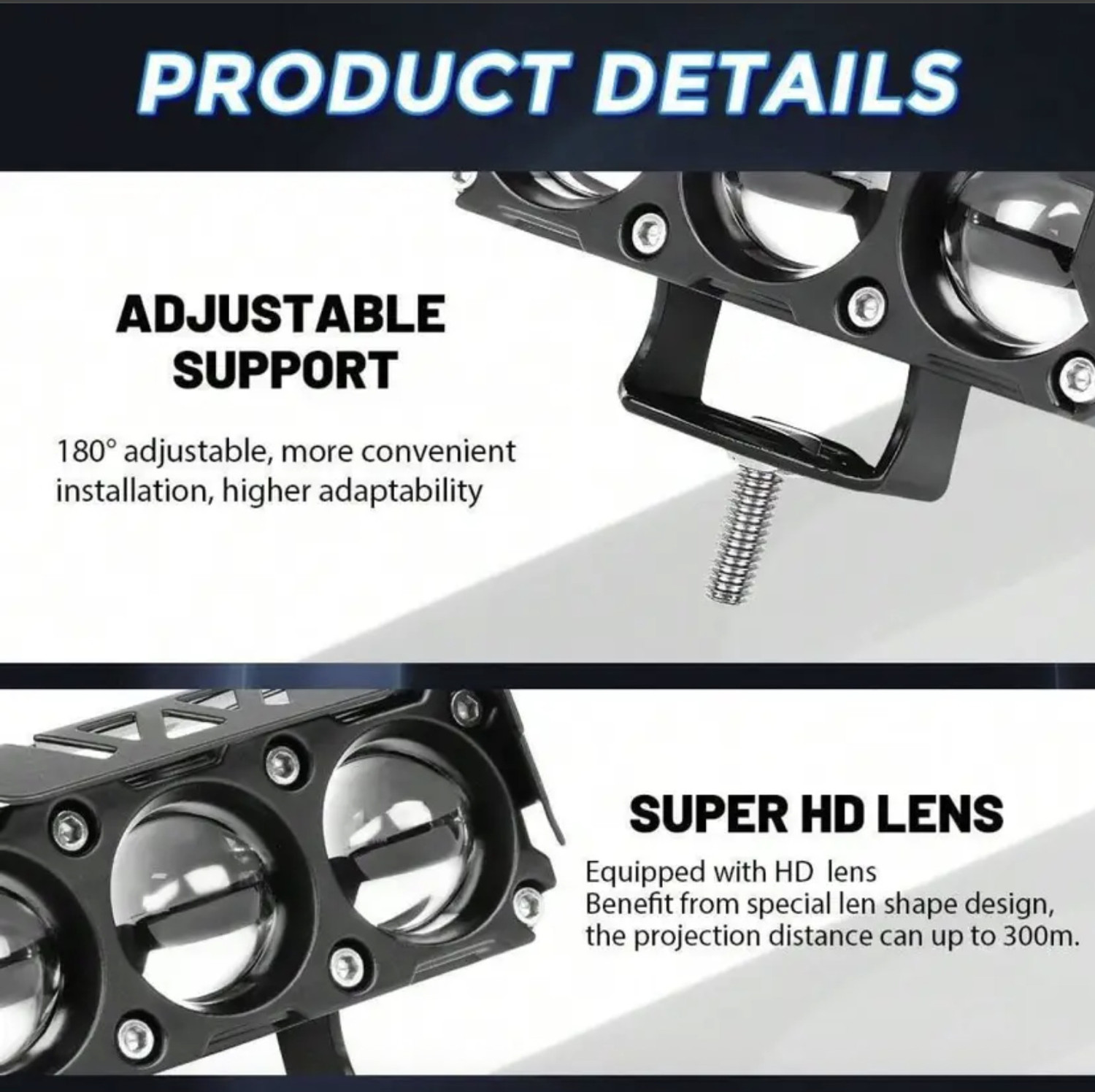 Image of automunk LED Headlight for Universal For Bike, Universal For Car