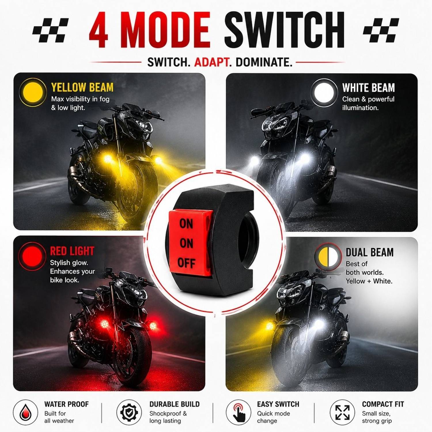automunk LED Fog Light Universal - Image 5