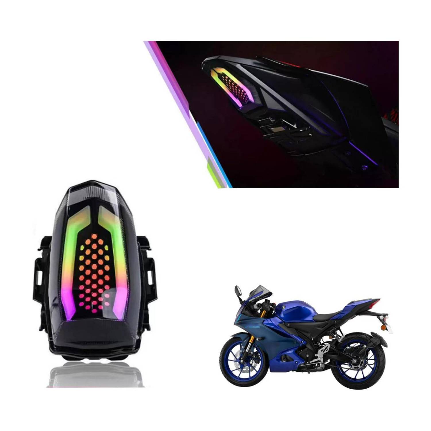 acube mart LED Tail-light for Yamaha R15