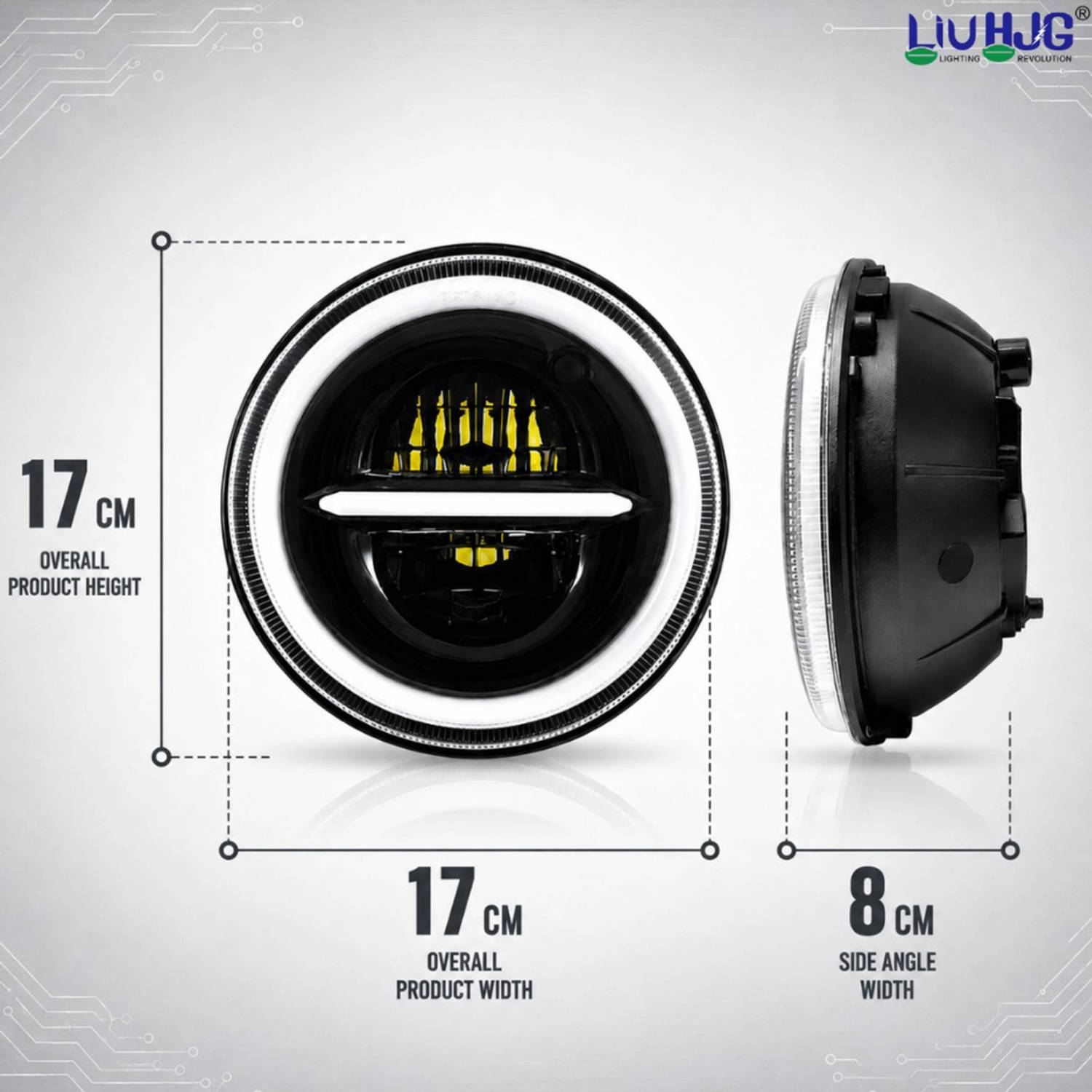 LIU HJG LED Headlight for Car & Bike - Image 2