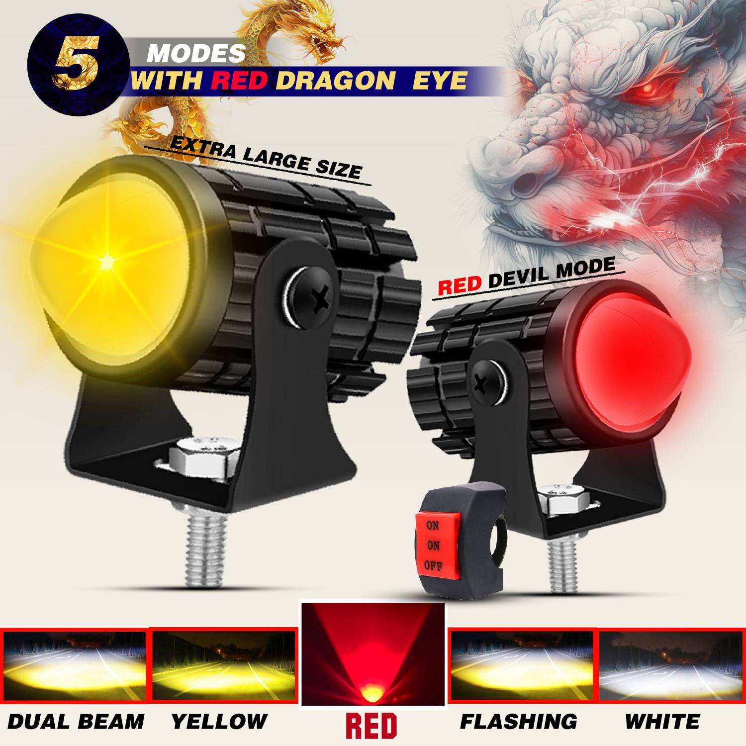 automunk LED Fog Light for Universal For Bike, Universal For Car Rs. 249 - Flipkart