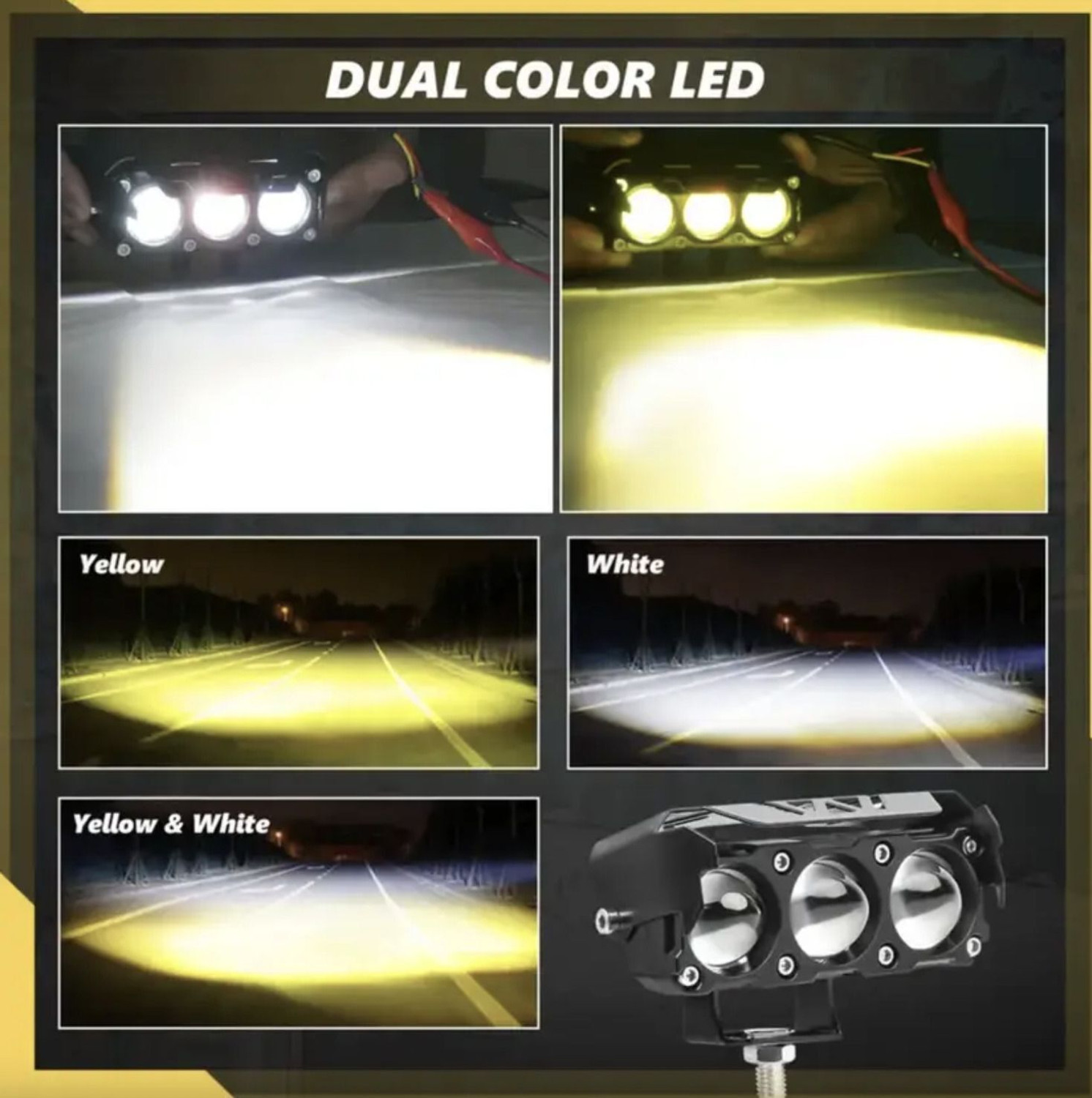 Image of automunk LED Headlight for Universal For Bike, Universal For Car