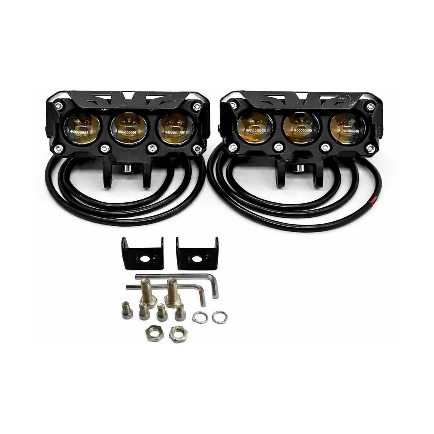 ARZER LED Fog Light for Universal For Bike, Universal For Car