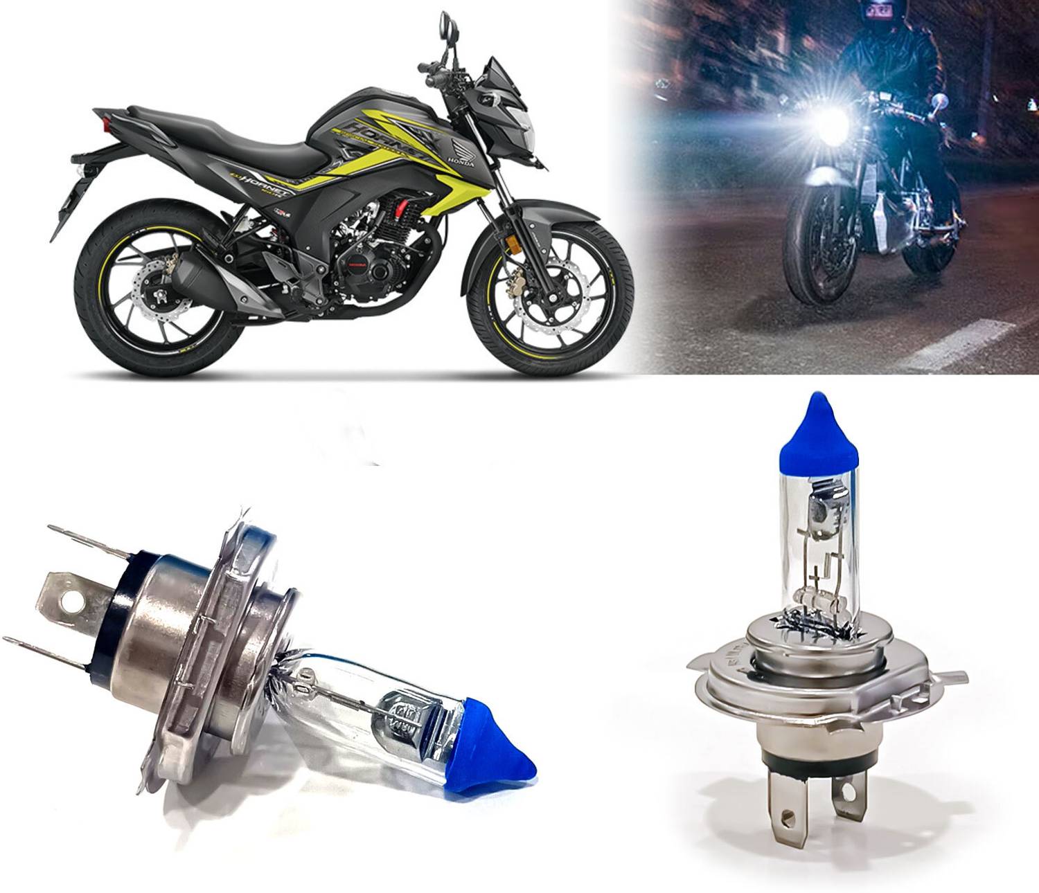 AUTO PEARL Halogen Headlight for Honda CB Hornet 160