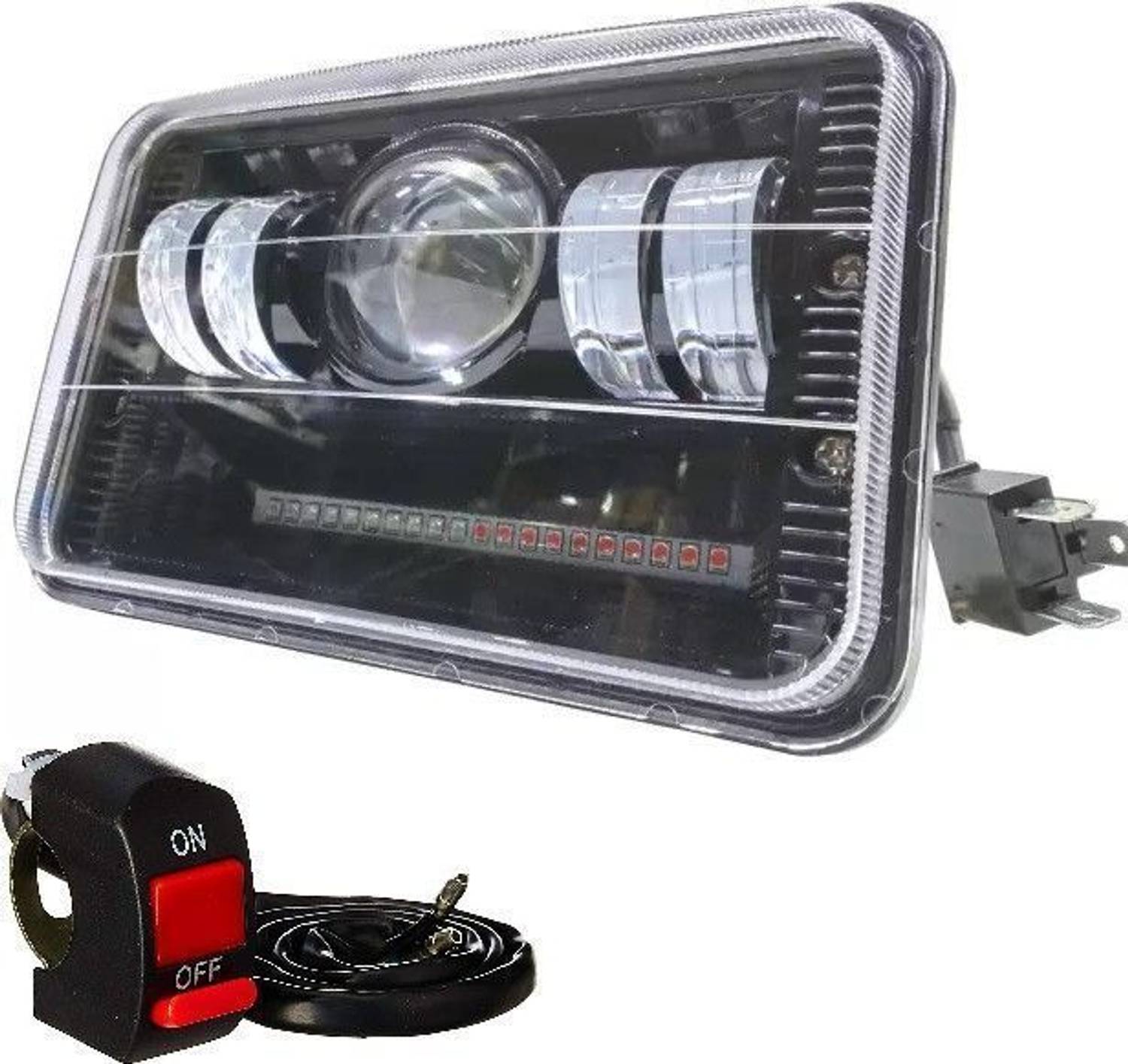 Ubee LED Headlight for Hero Splendor - Image 1