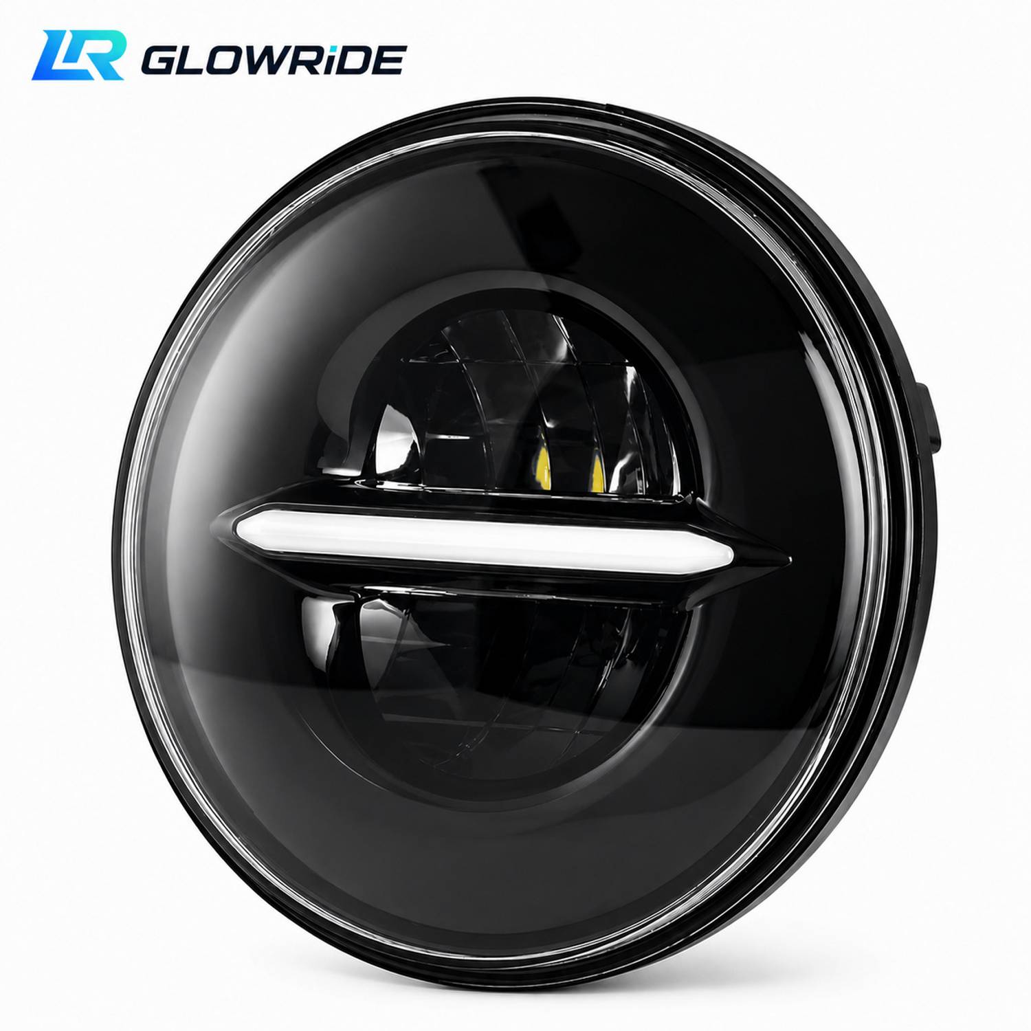 LRGLOWRIDE LED Headlight for Mahindra, Royal Enfield, Jeep - Image 4