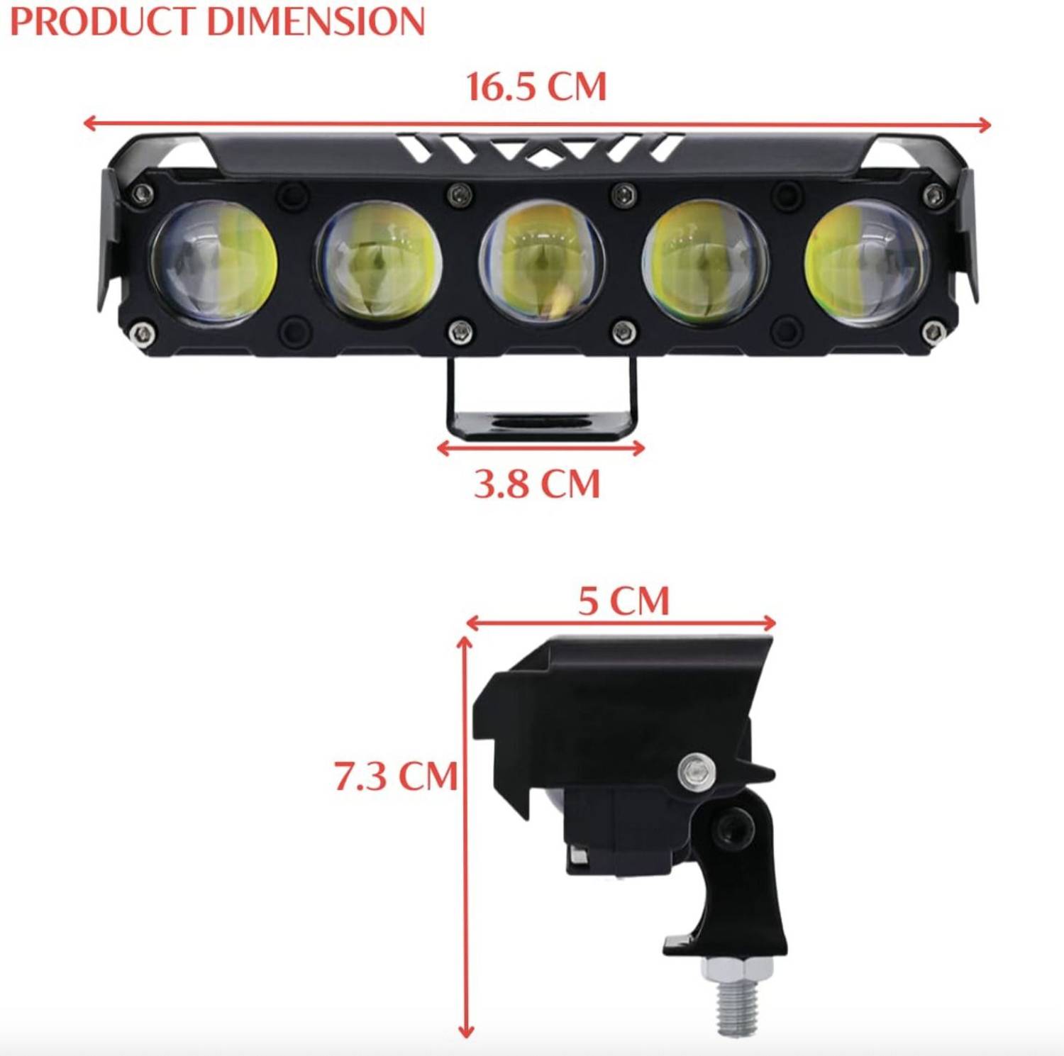 automunk LED Fog Light for Bike - Image 2