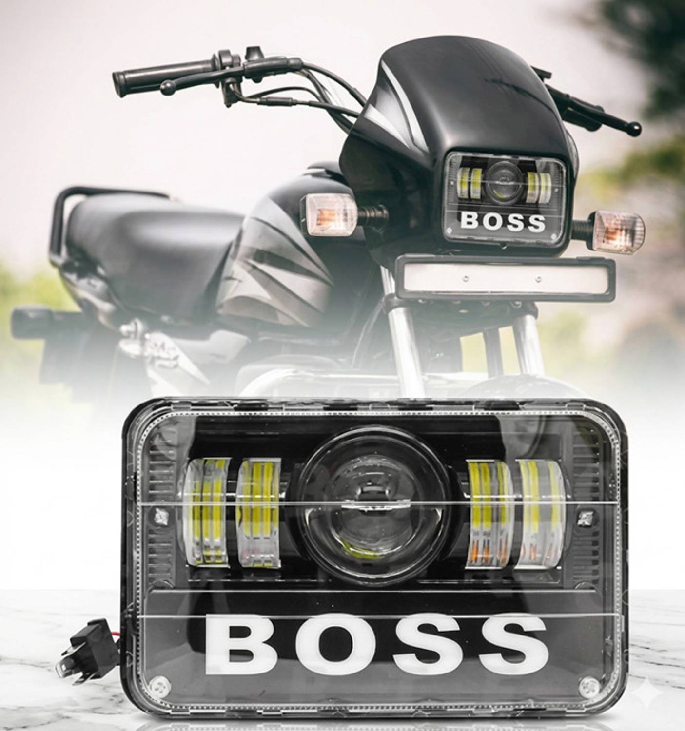 Ruhani Auto LED Headlight for Hero Splendor - Image 4