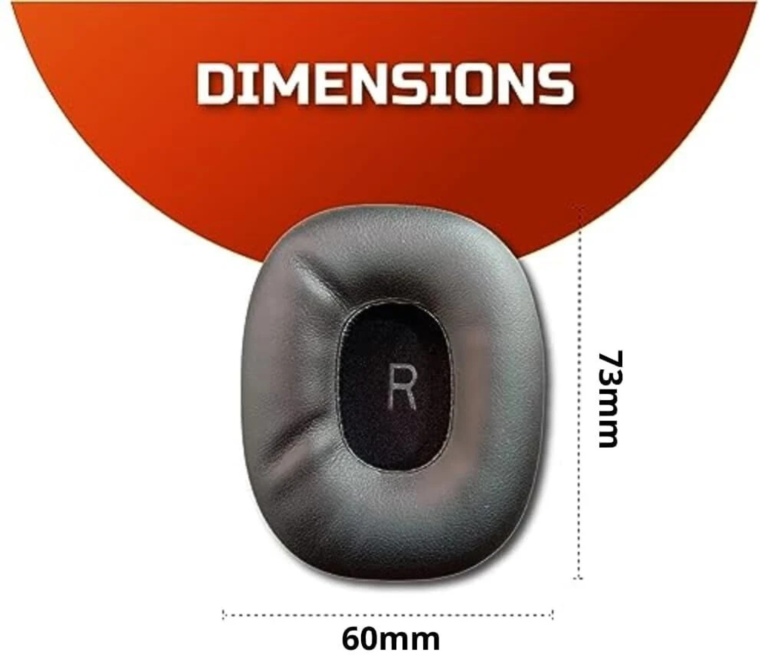 Image of Crysendo Headphone Cushion Pad Compatible with Mi Super Bass Wireless Headphones Over The Ear Headphone Cushion