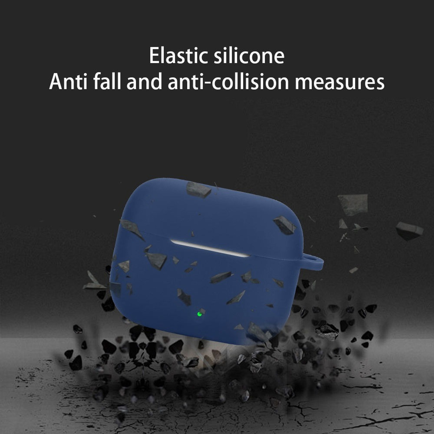 Image of Aniex Silicone Press and Release Earbuds Case For OPP0 Enco Buds3 Pro Earbuds Cover Case