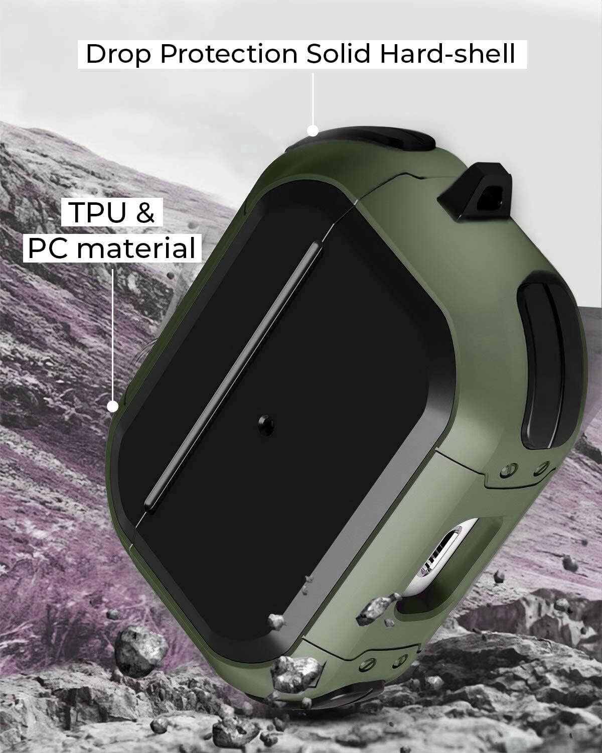 Image of KHR Plastic Press and Release Headphone Case For Apple Airpods Pro3