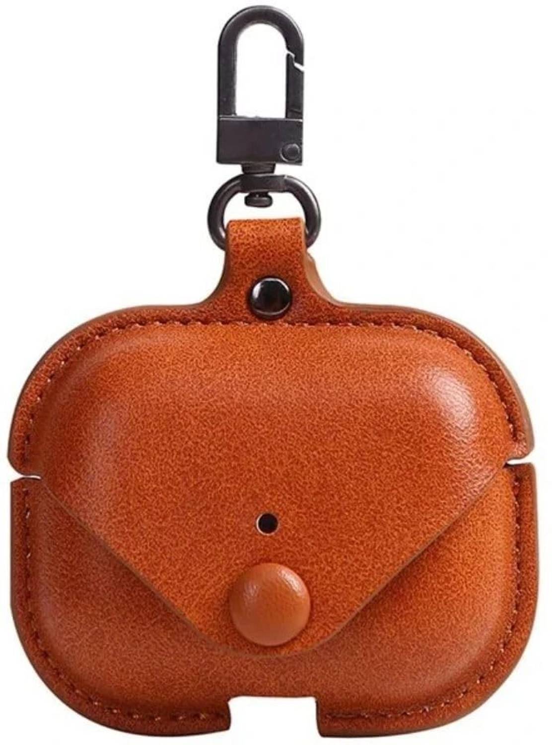 Bodoma Leather Press Stud Earbuds Case For Airpods Pro, Airpods Pro 2