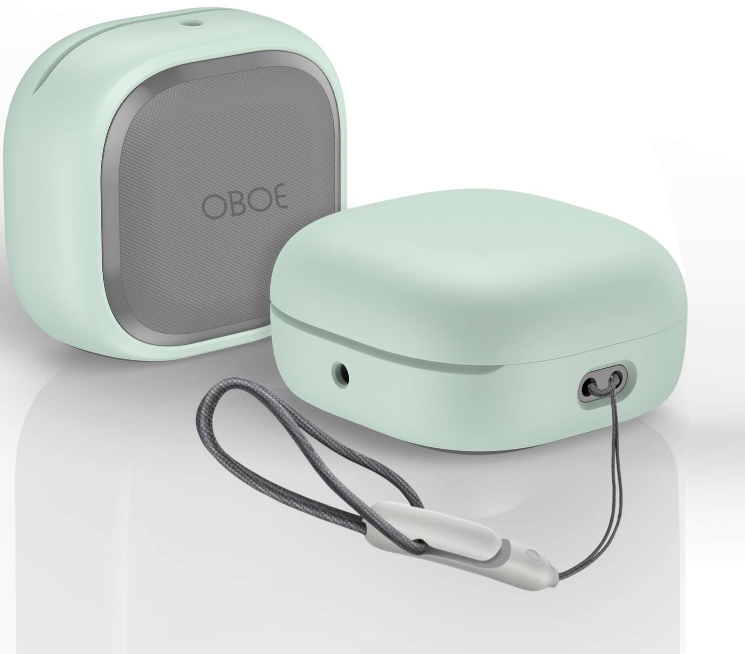 Oboe Polypropylene Latch Earbuds Case For Samsung Galaxy Buds FE, Buds 2/ 2 Pro, Buds Pro, Buds Live, Cover with Lanyard