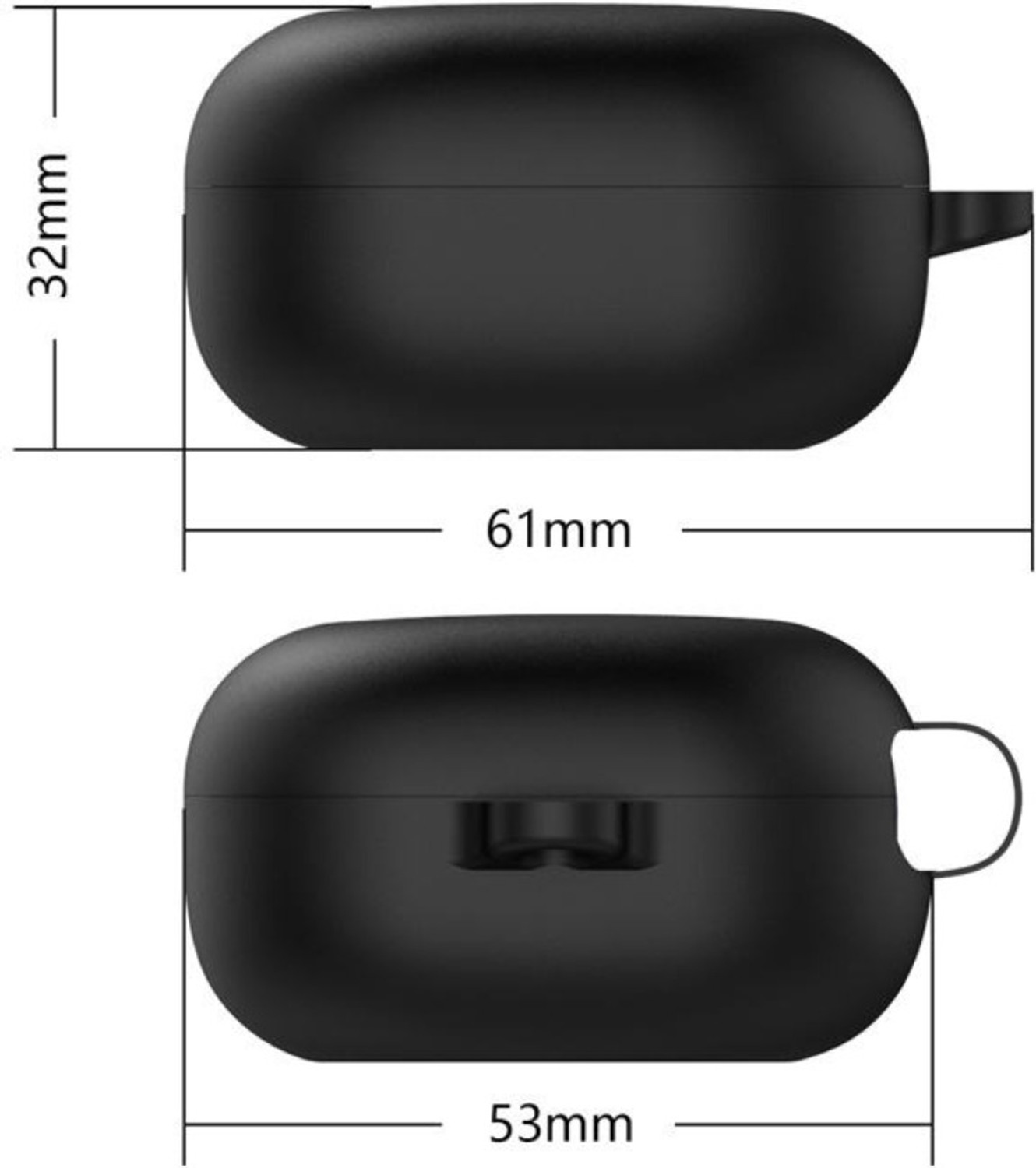 Image of enteron Silicone Press and Release Earbuds Case For Samsung Galaxy Buds Core, Buds FE | Buds 2 Pro | Buds2 | BudsPro | Buds Live