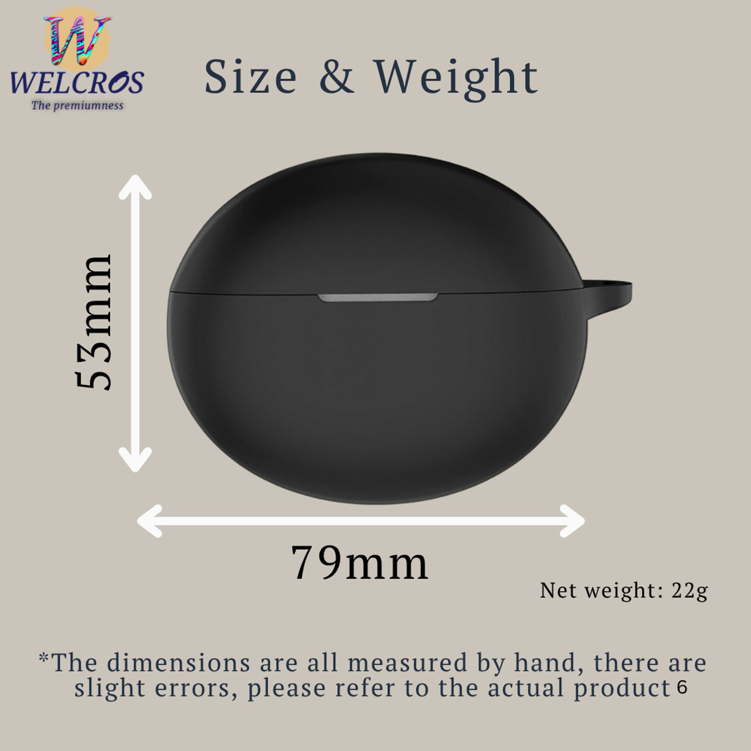 Image of WELCROS Silicone Press and Release Earbuds Case For OPPO Enco Buds3 Pro+
