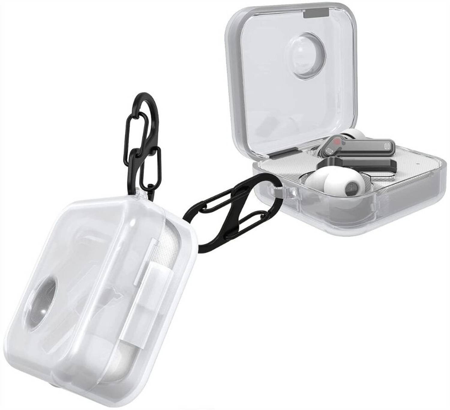 Anvique Silicone Press and Release Earbuds Case For Nothing Ear (2)