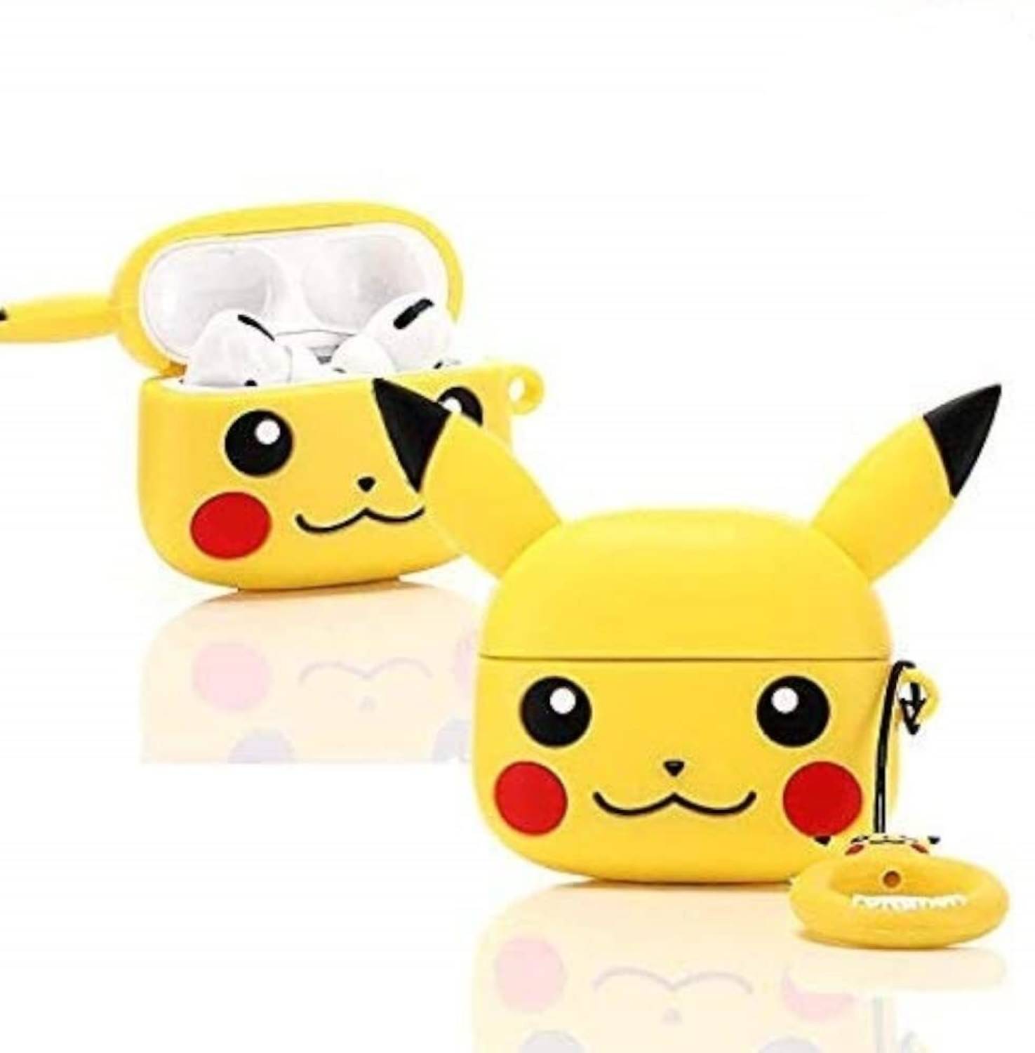 Micvir Silicone Press Stud Earbuds Case For Apple Airpods Pro 2nd Generation