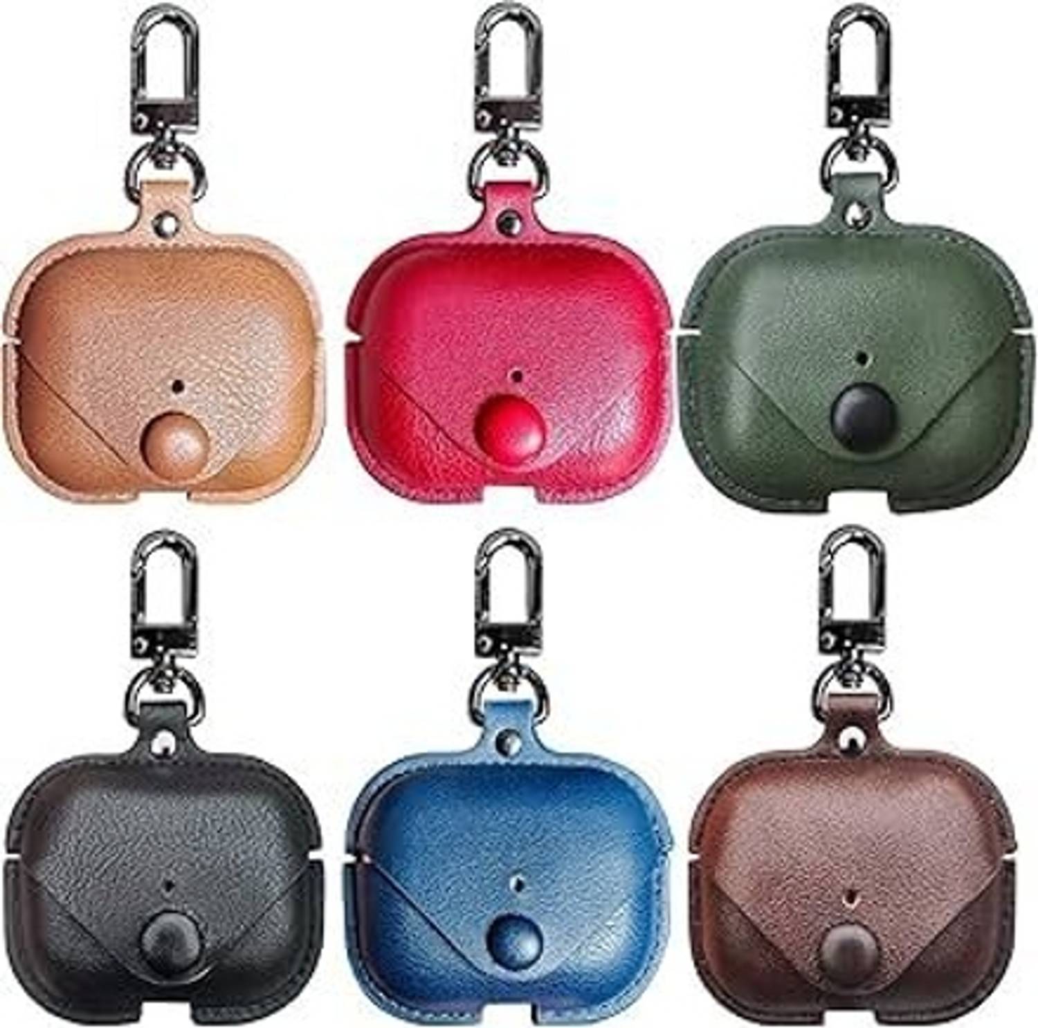 dakshayanii Leather Latch Earbuds Case For 1
