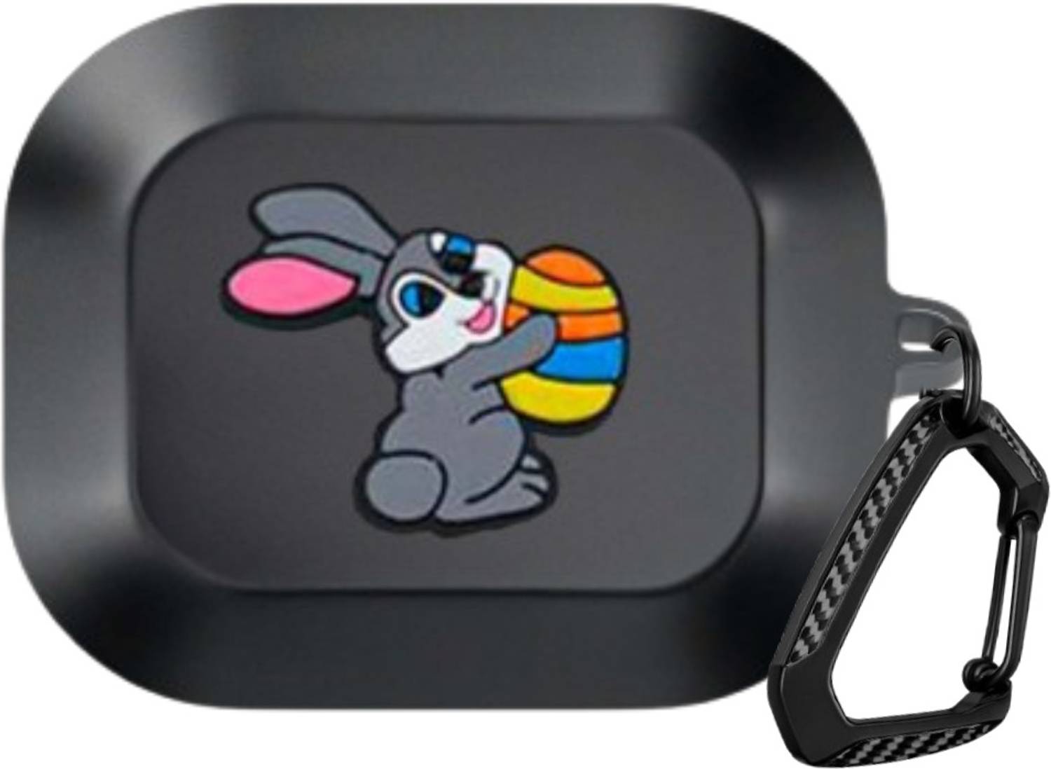 Anvique Silicone Press and Release Earbuds Case For Realmeee air 8 case cover