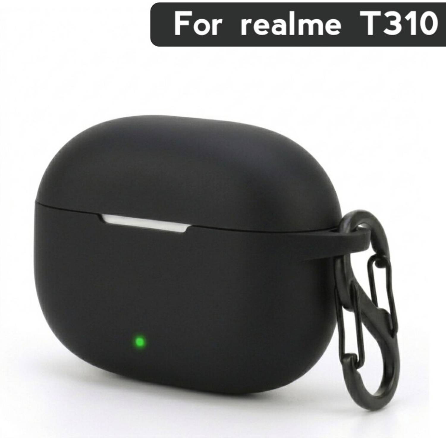 Mezokart.com Silicone Press Stud Earbuds Pouch For realme Buds T310