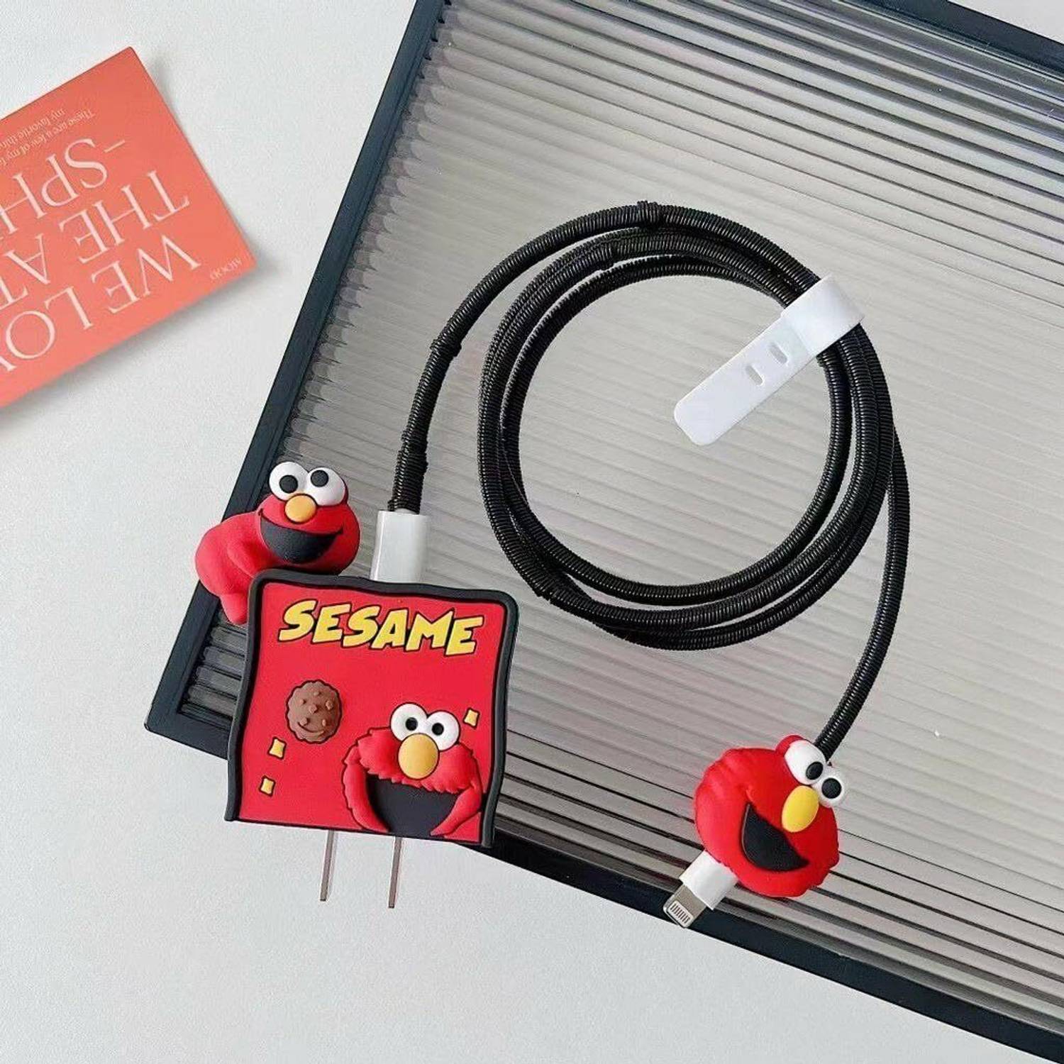 AIFEI Silicone Press Stud Headphone Case For Case For Case for 20W ,18W Charger, CuteData Cable Case