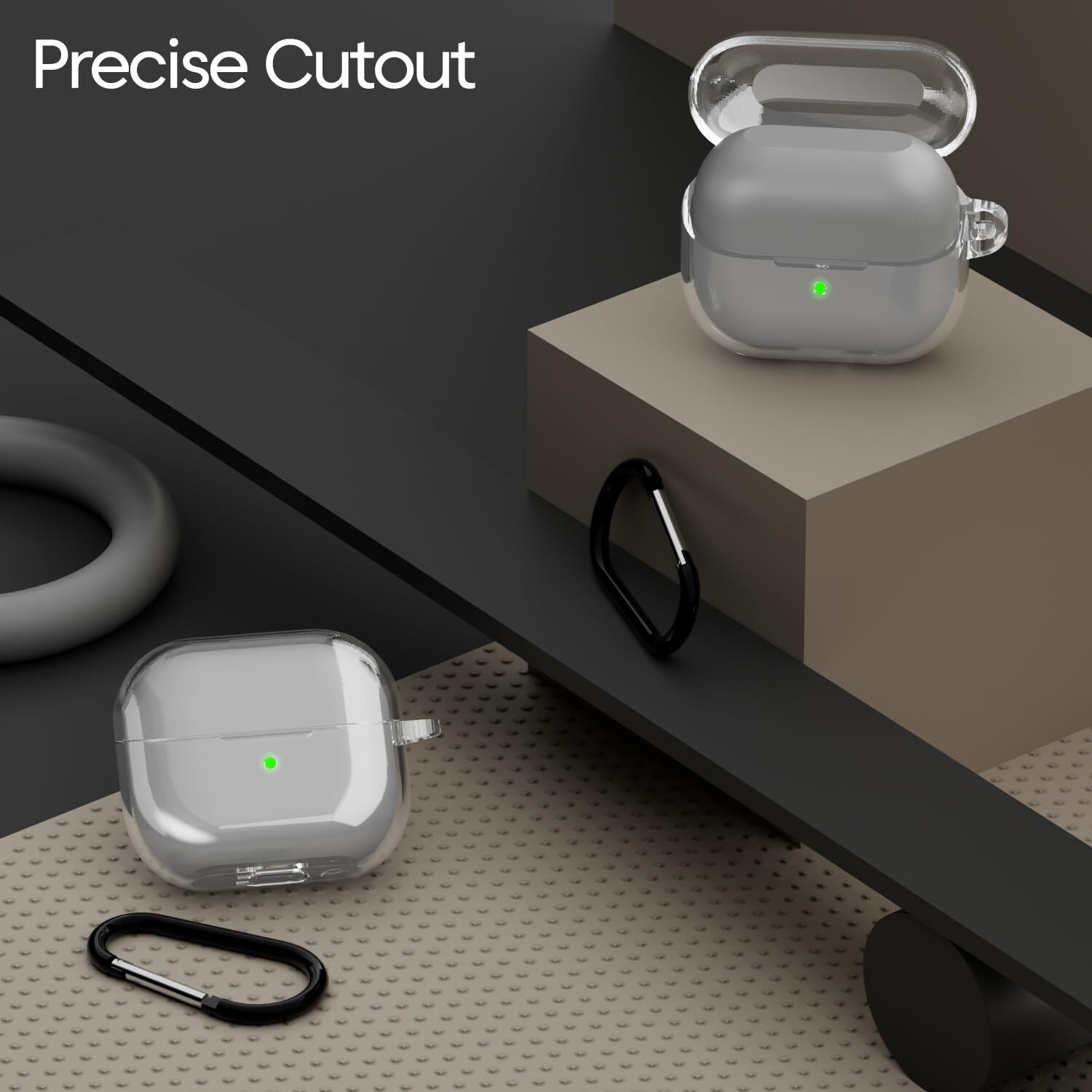Image of sounce Silicone Press and Release Headphone Case For Samsung Galaxy Buds 3 Pro and Galaxy Buds 3