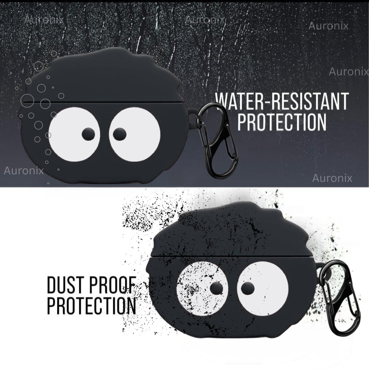 Image of Auronix Silicone Press and Release Earbuds Case For Oppoo Enco Air5 pro cover