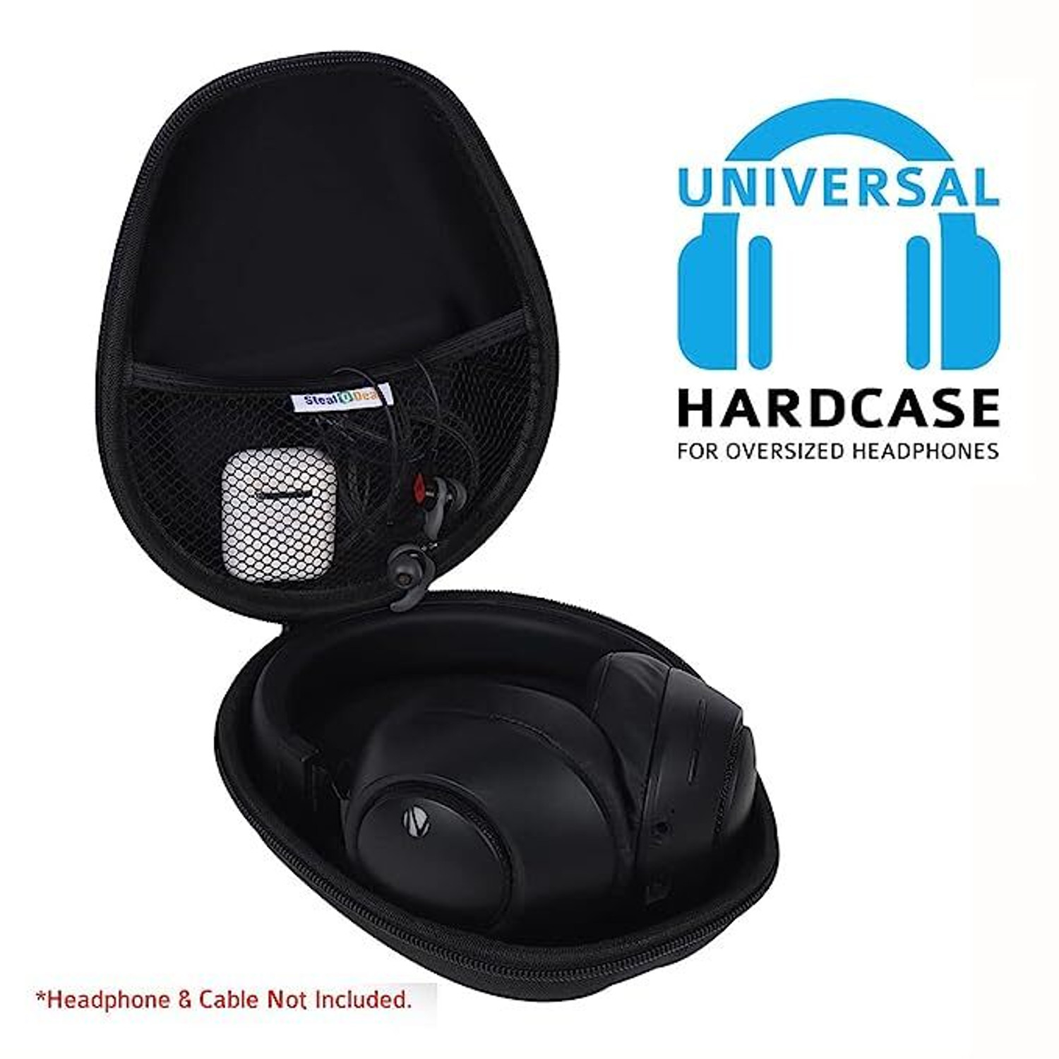 Image of Flipkart SmartBuy Nylon Zipper Headphone Case For Universal