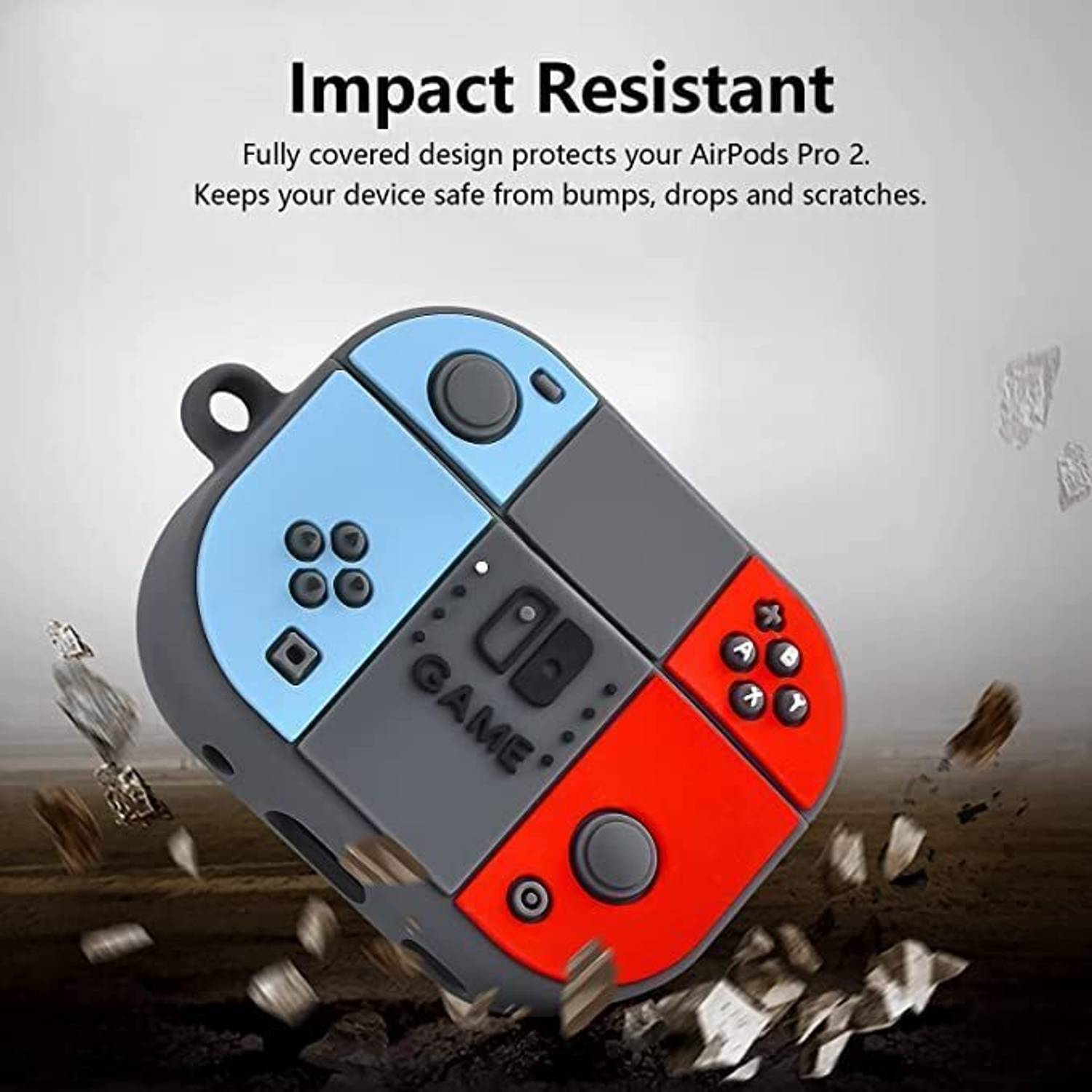 MOBILEMOSAIC Silicone Case for AirPods Pro 1st Gen - Image 4
