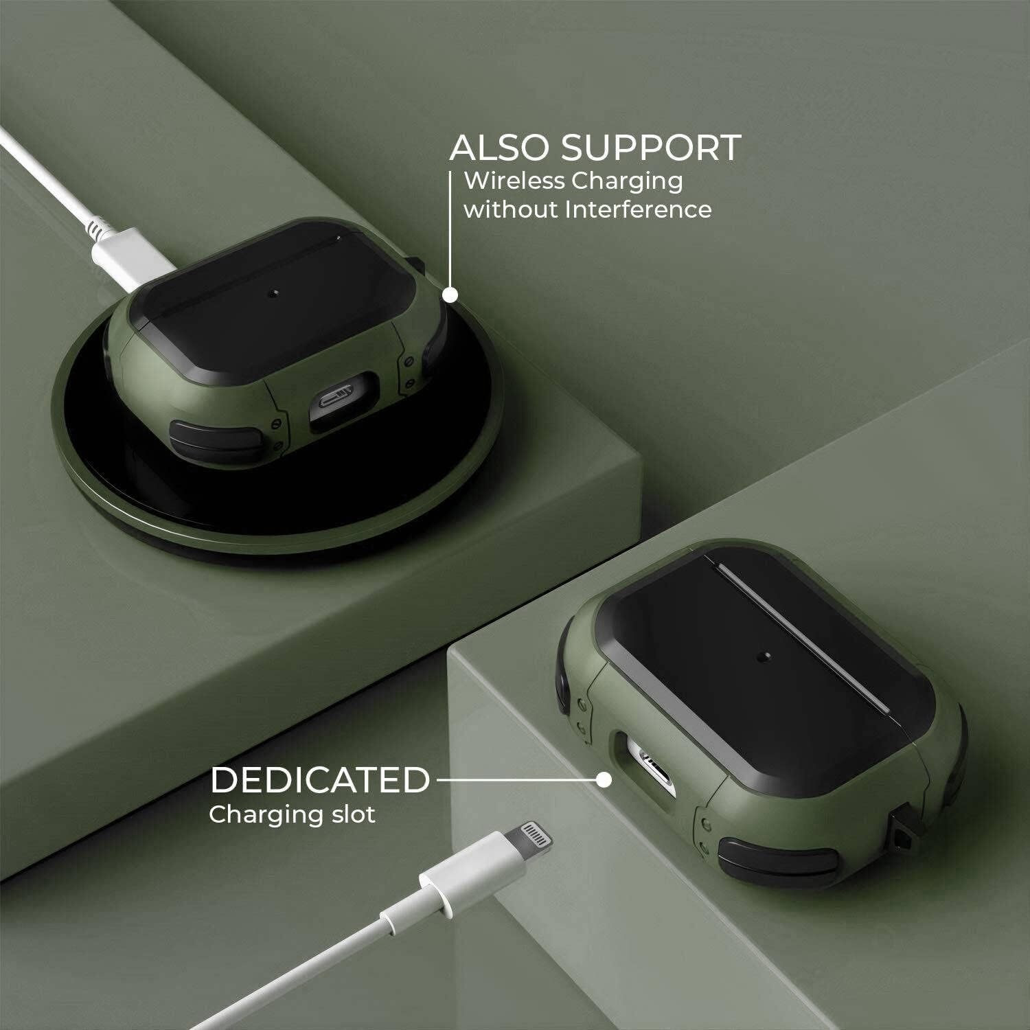 Image of KHR Plastic Press and Release Headphone Case For Apple Airpods Pro3