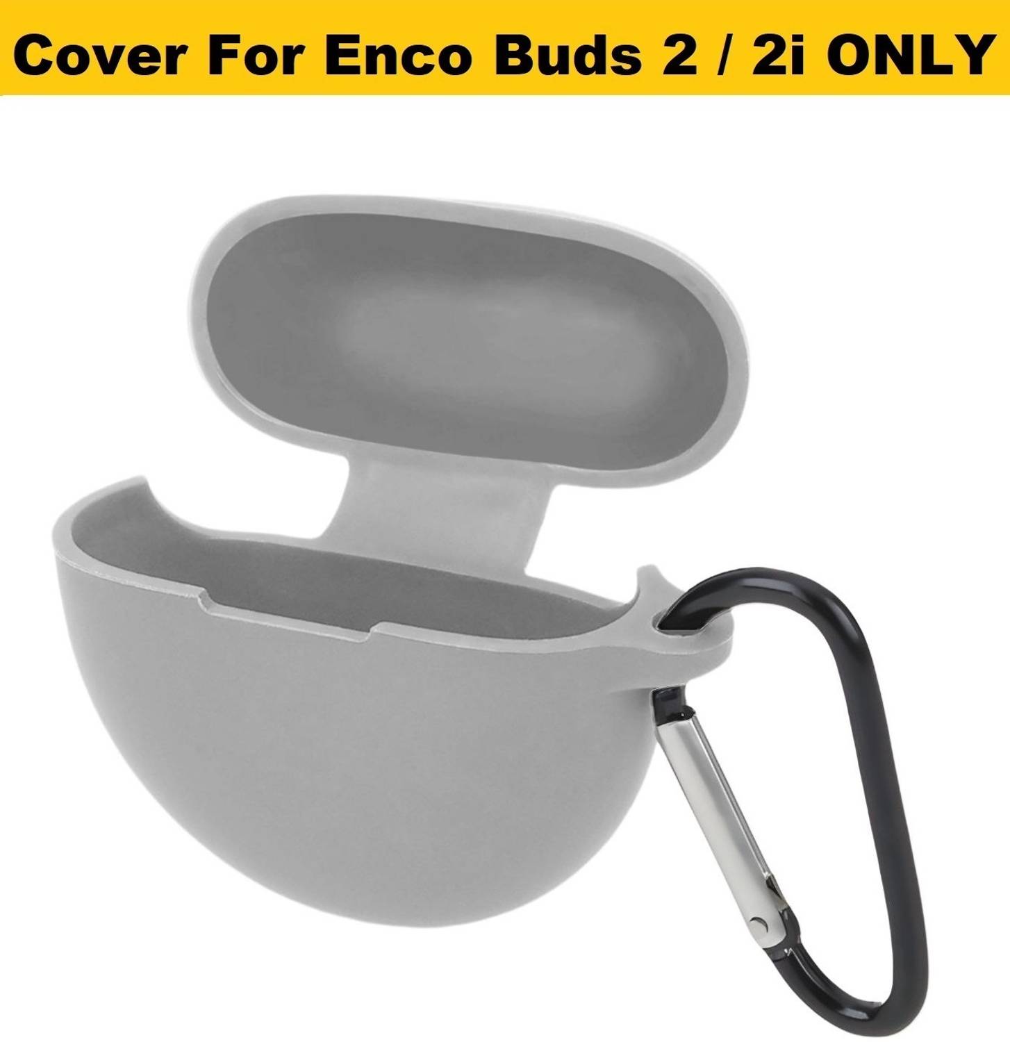 Mezokart.com Silicone Press Stud Earbuds Pouch For OPPO Enco Air 2