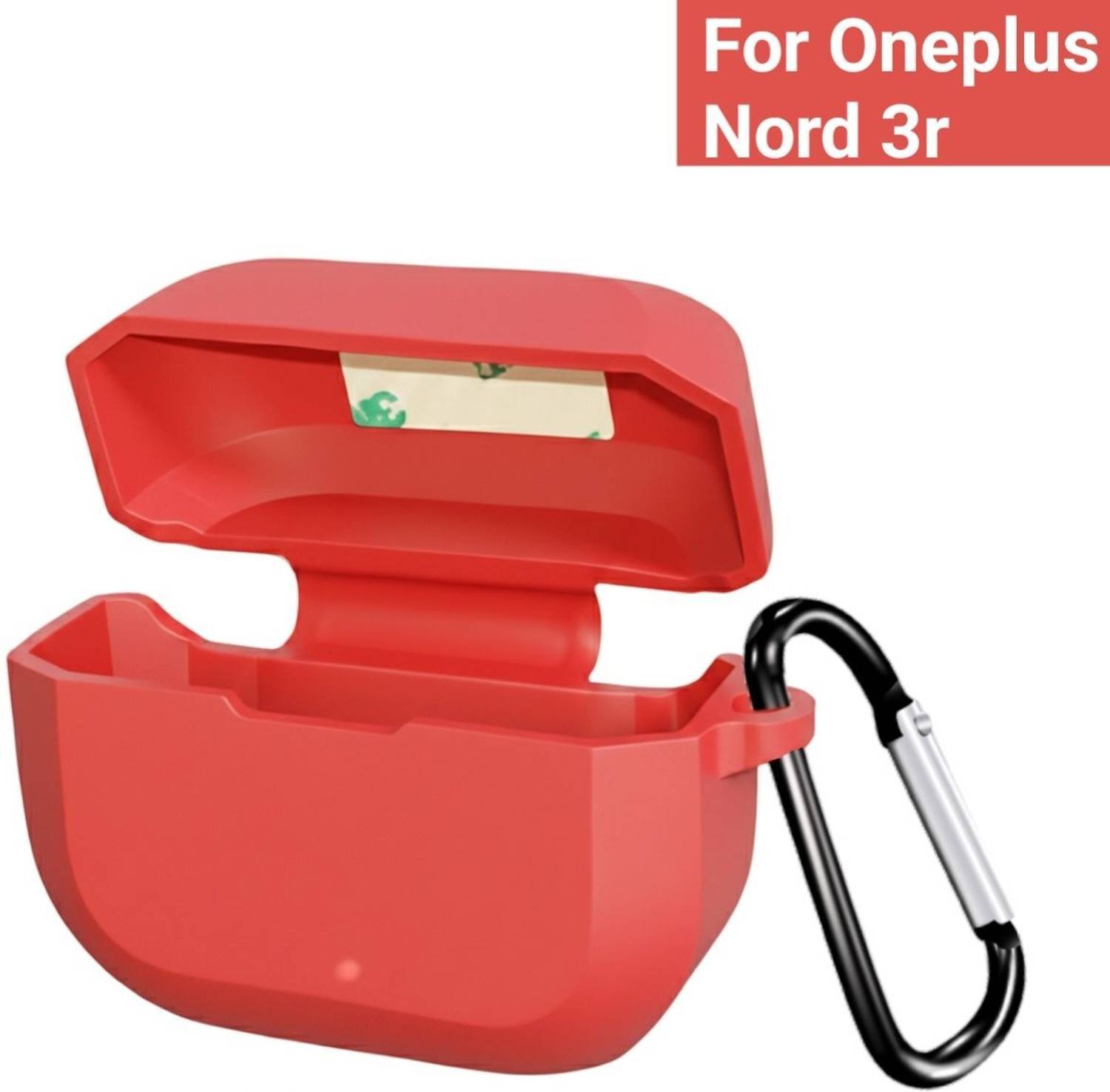 Mezokart.com Silicone Press Stud Headphone Pouch For OnePlus Nord Buds 3r