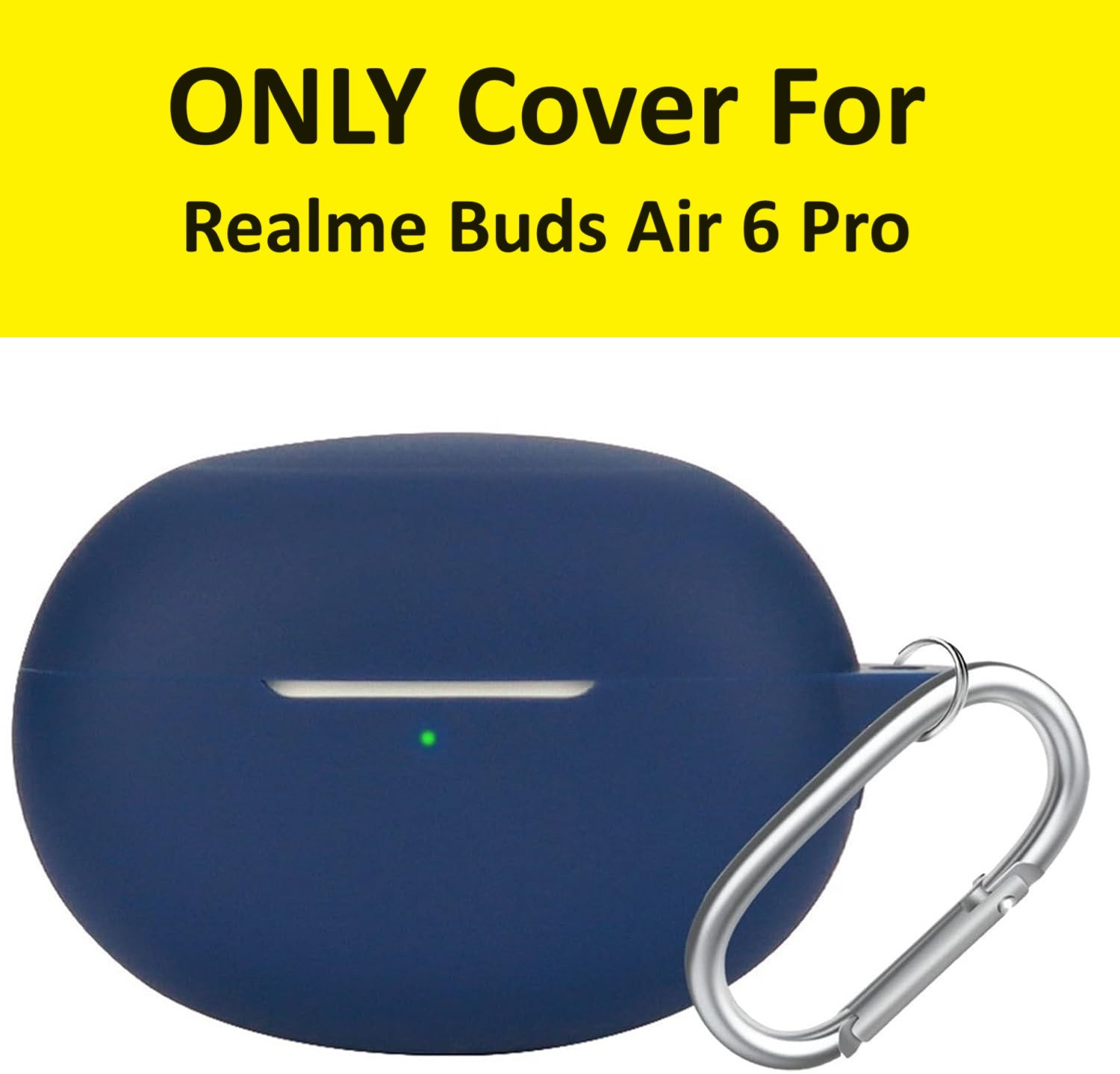 Image of capo Silicone Velcro Headphone Case For Realme Buds Air 6 Pro