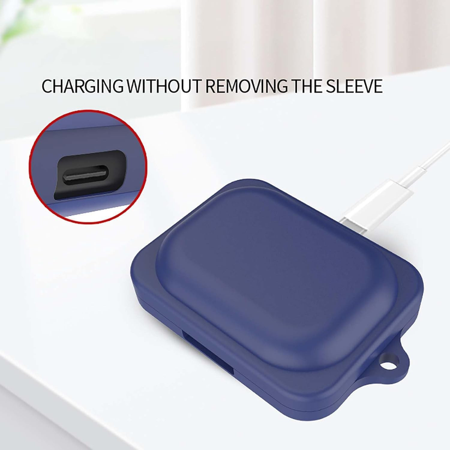 Image of StyleOxx Silicone Press and Release Earbuds Case For Nothingg Buds Ear (a) Silicone Case Cover