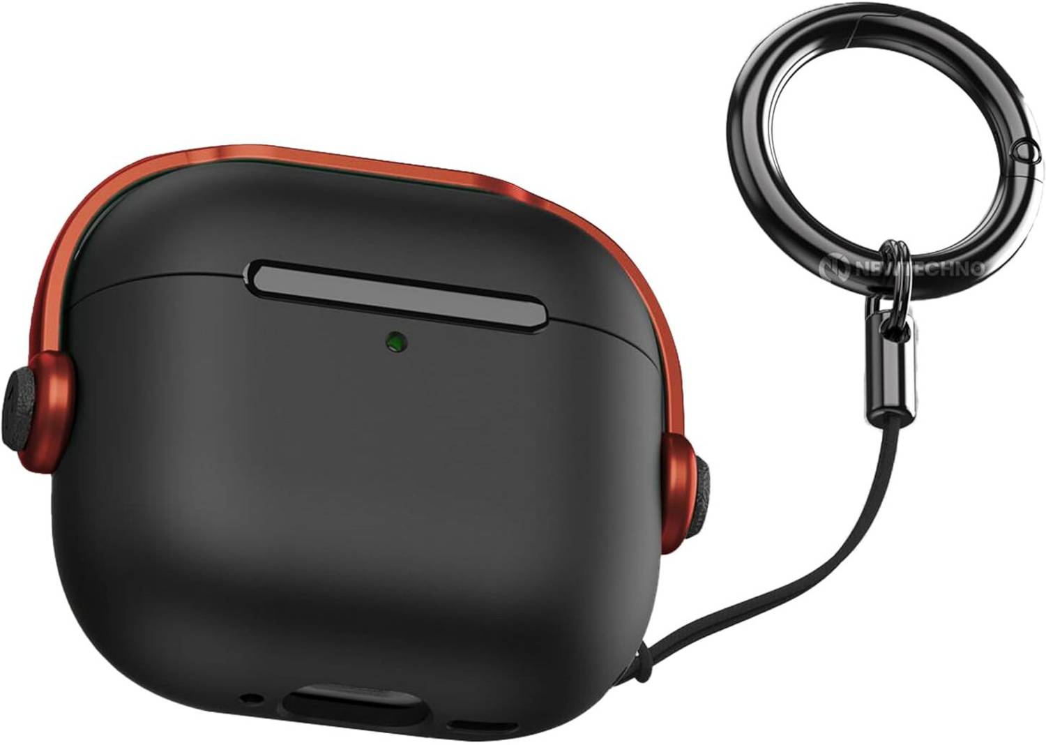 newtechno PTFE (Non-stick) Latch Earbuds Case For airpods 4 and airpods 4 ANC