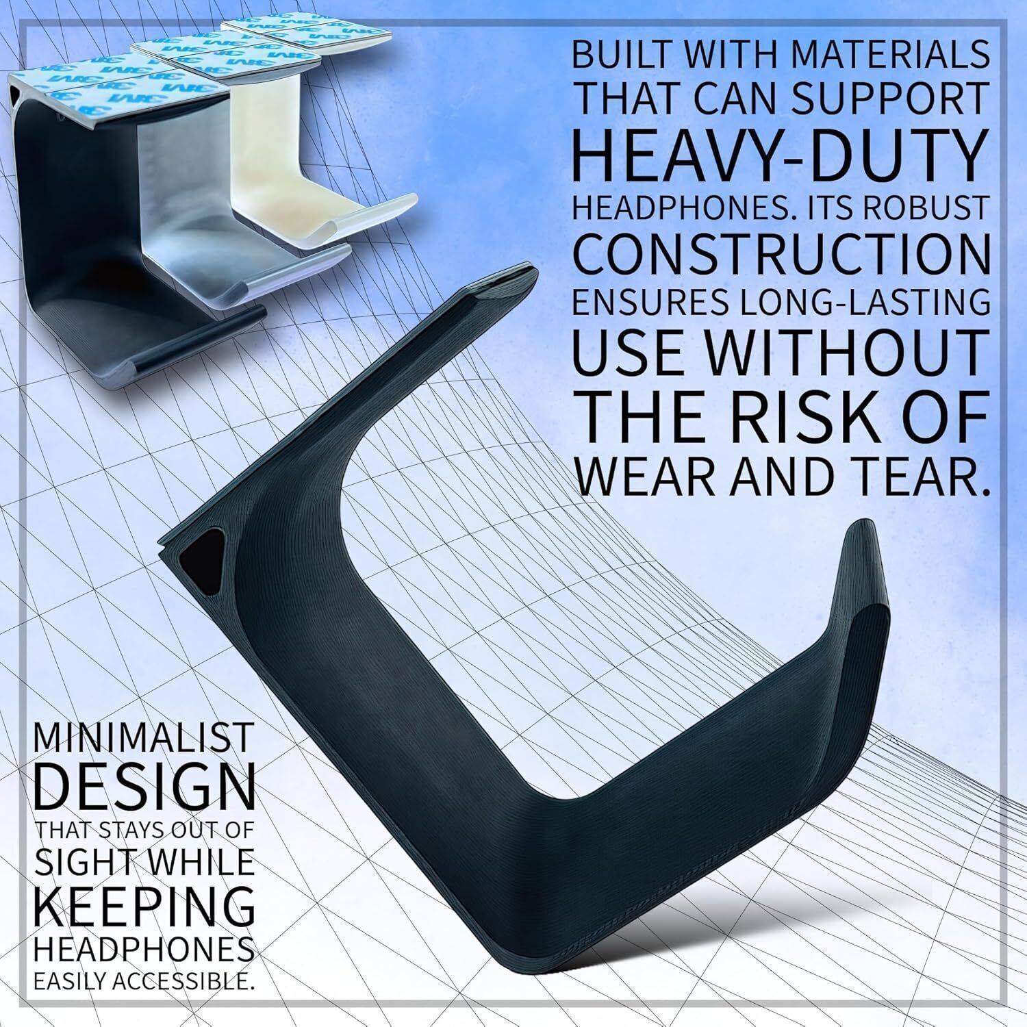 SRS Under Desk Headphone Holder - Image 4