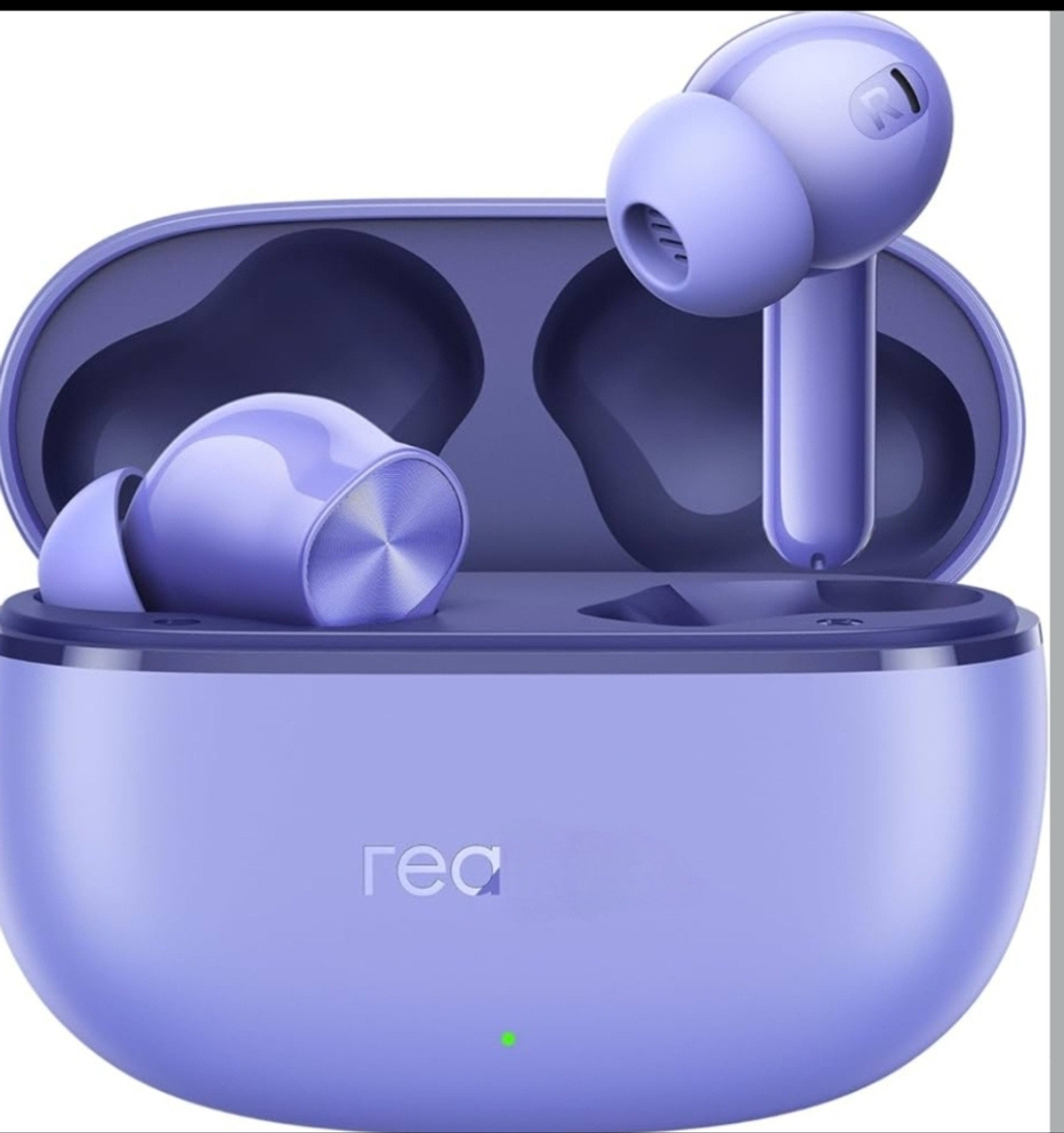 Image of Rea realme Buds T200 Lite Bluetooth in Ear,4 Mic, AI ENC for Calls,48 purple Headphone Stand