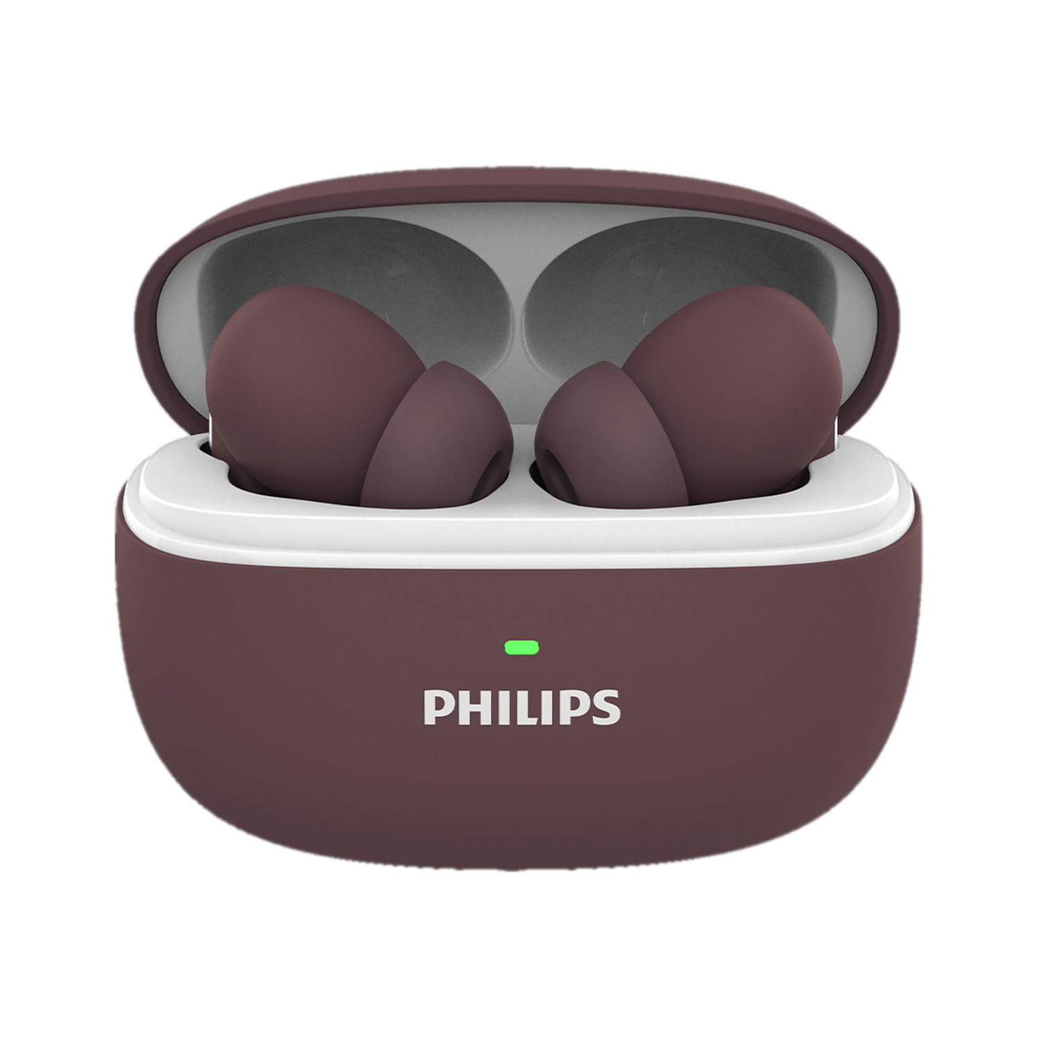 PHILIPS TAT1150RD Earbuds with ANC/ENC, 55H Playtime, 13mm Drivers, IPX5 Proof, BT v5.3 Bluetooth
