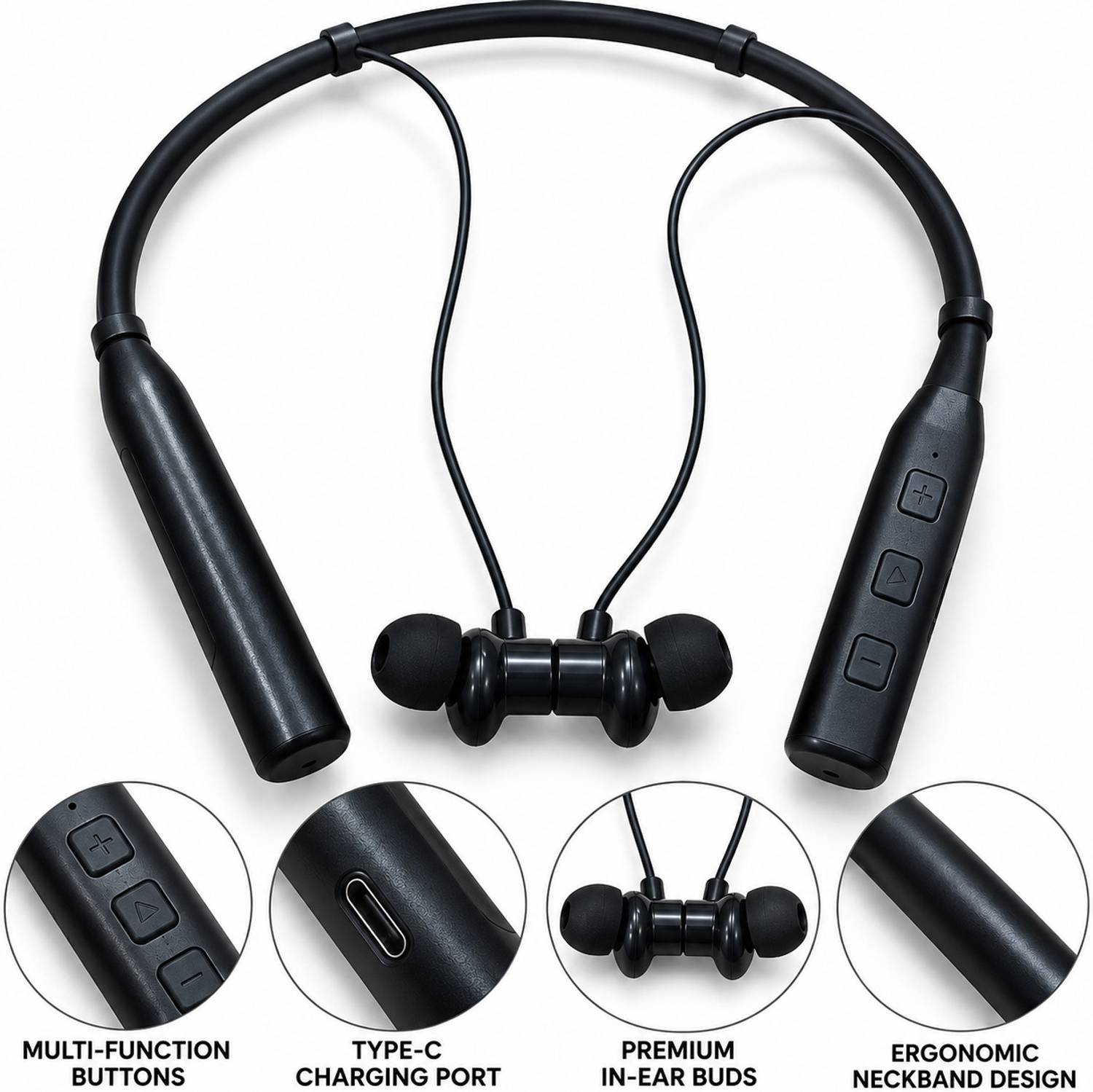 TZOP BLACK_NECKBEND_T2 Bluetooth - Image 3