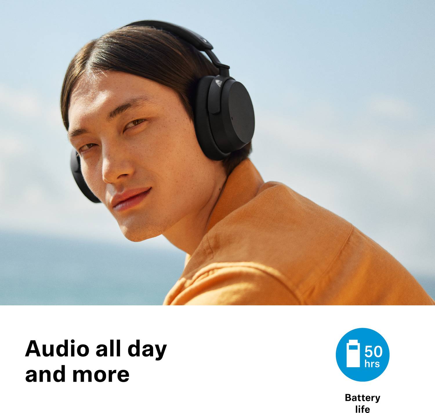 Sennheiser Accentum Wireless Over Ear Headphones - Image 2