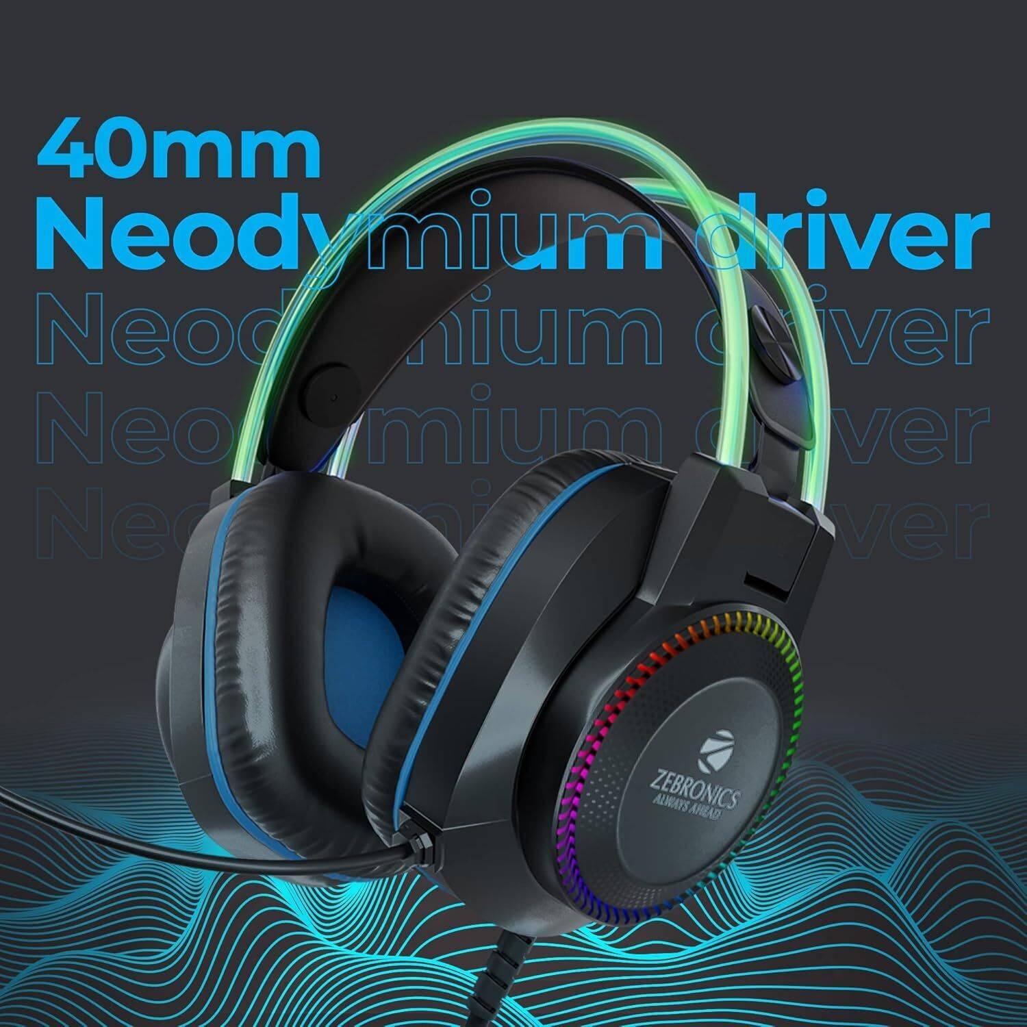 ZEBRONICS Zeb-Jet Pro Premium Gaming Headphone - Image 2