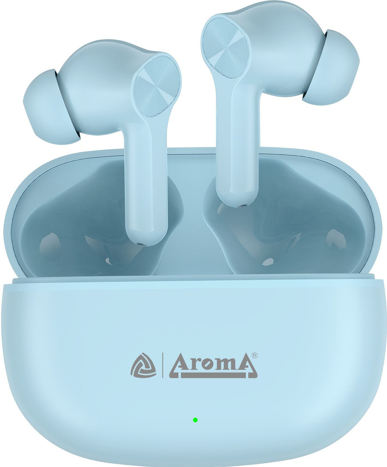 Image of Aroma Buds T200 Lite V5.4 Upto 60Hr Playtime ENC Dual Paring Fast Charging, Heavy Bass Bluetooth